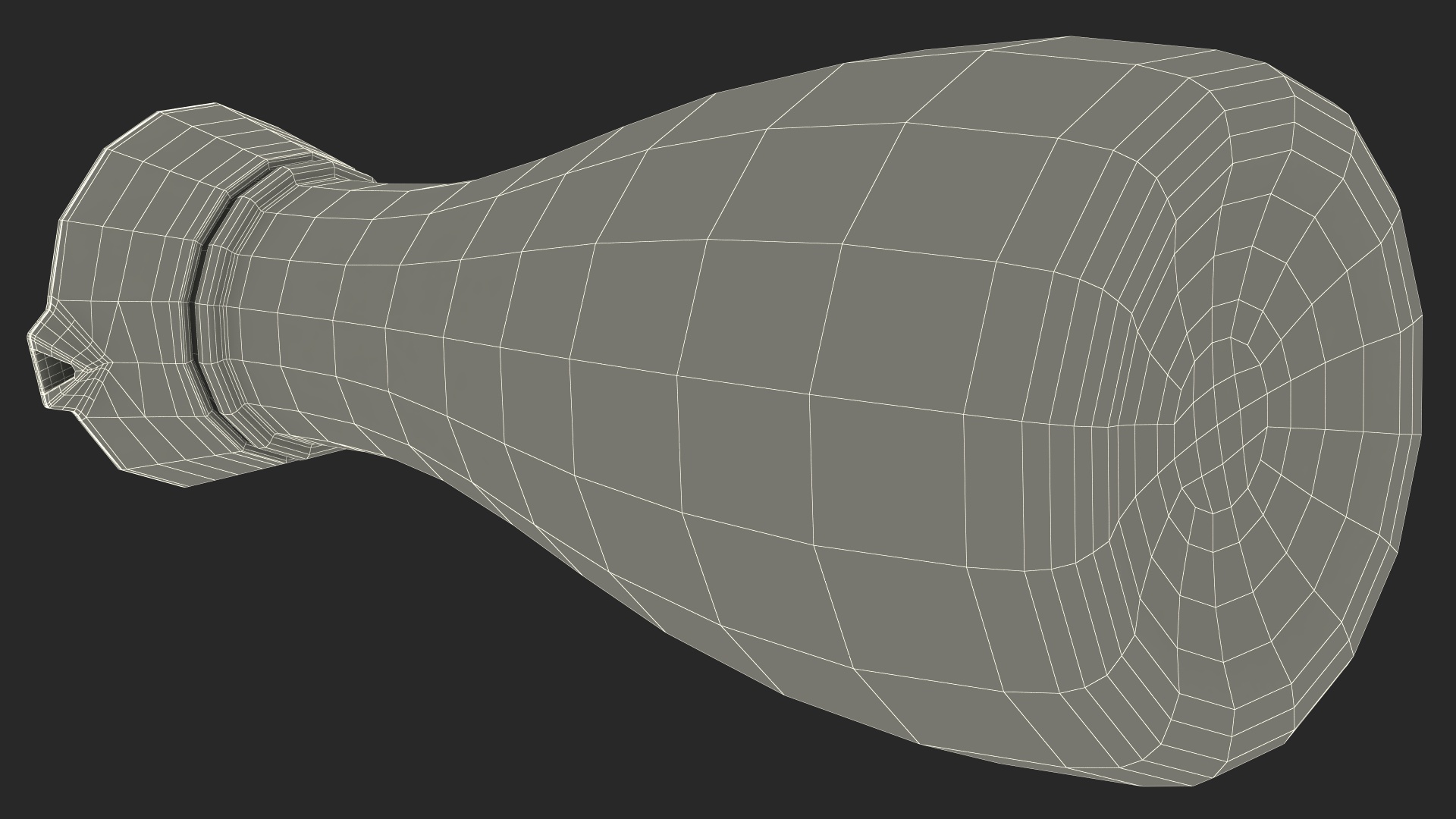 3D Empty Sauce Bottle model