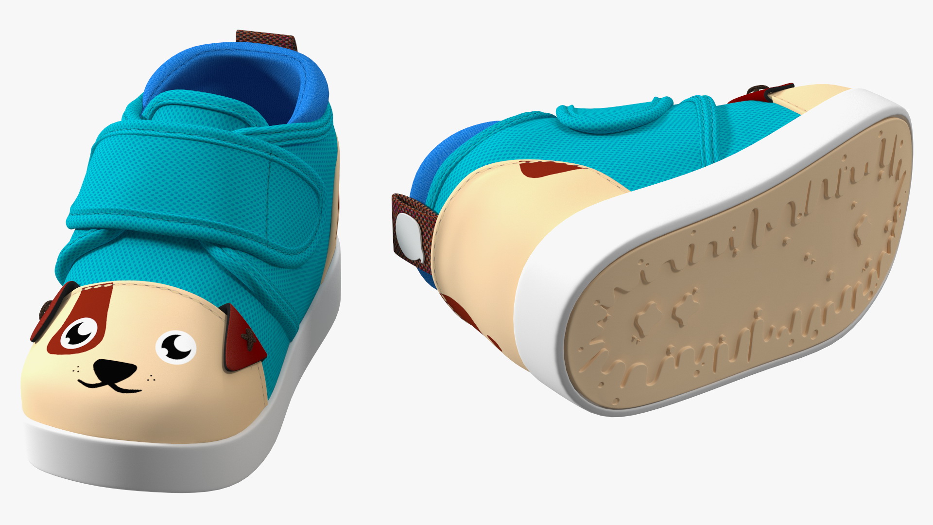 Puppy Toddler Shoes 3D model