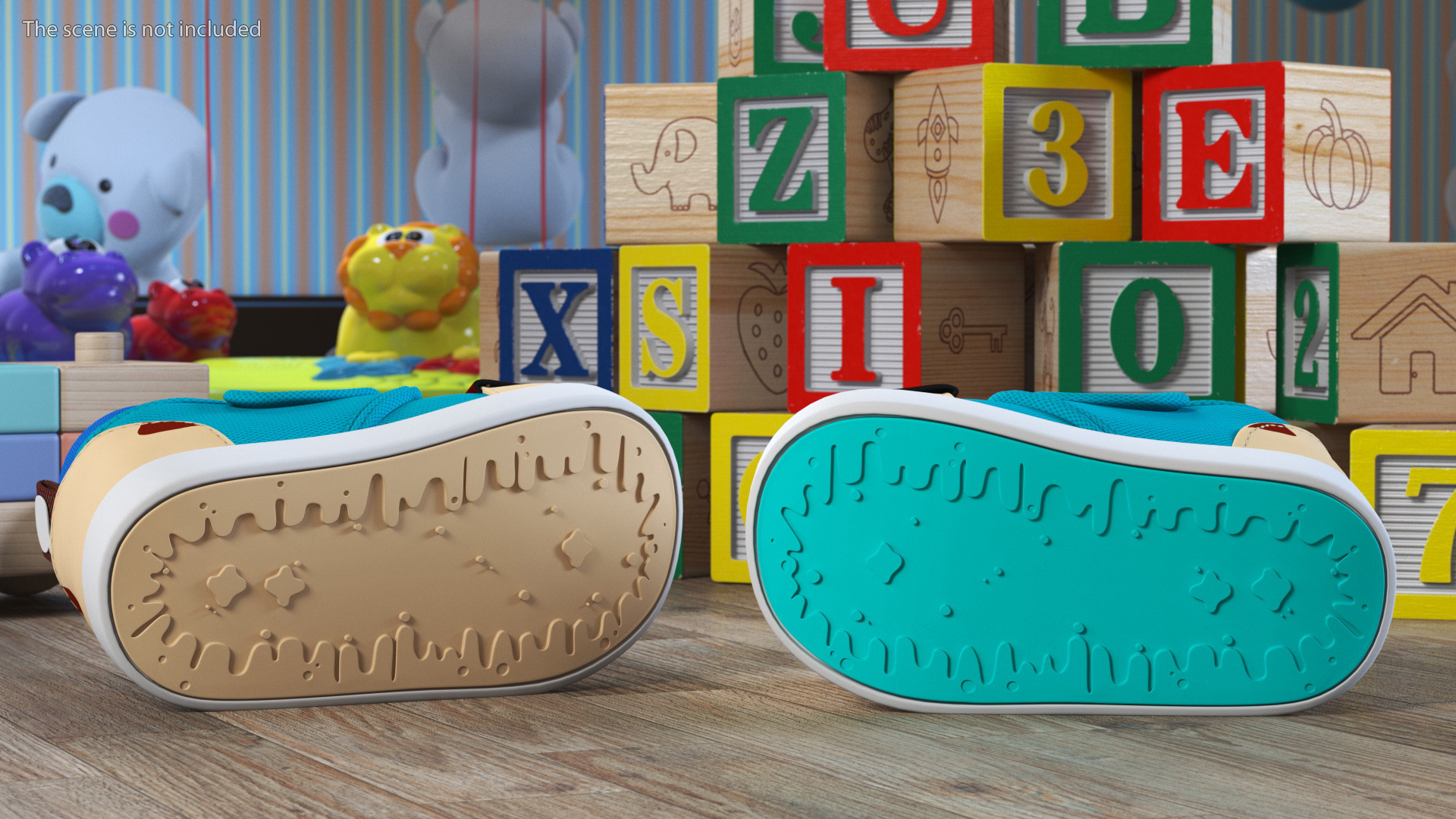 Puppy Toddler Shoes 3D model