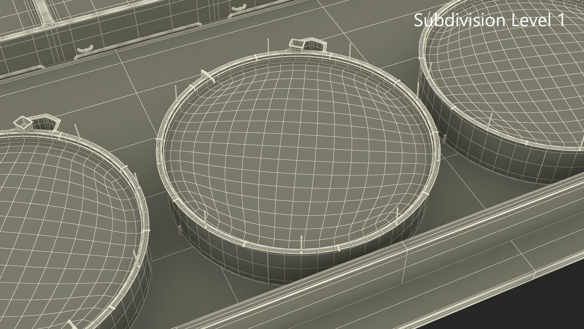 Fish Farm Covered 3D