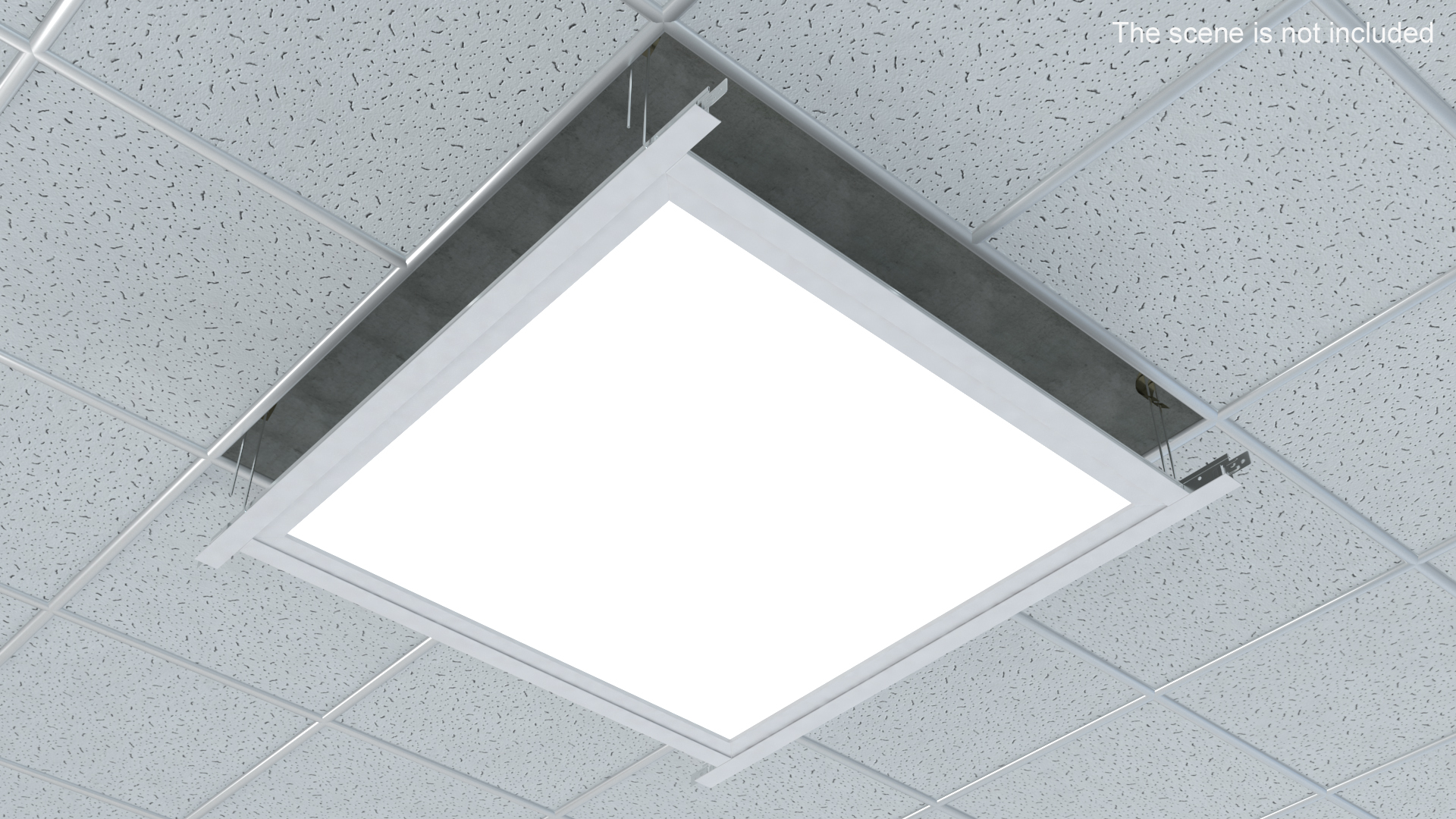 Armstrong Light Panel ON 3D model