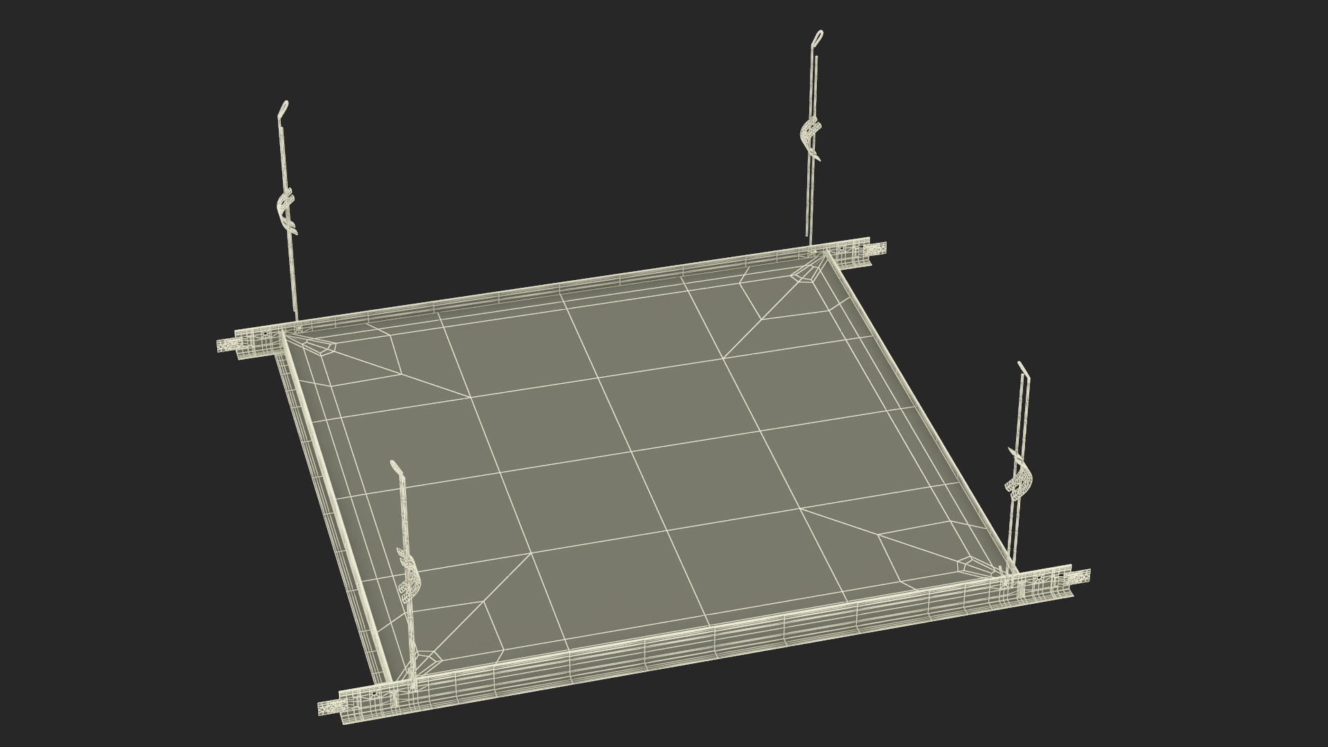 Armstrong Light Panel ON 3D model