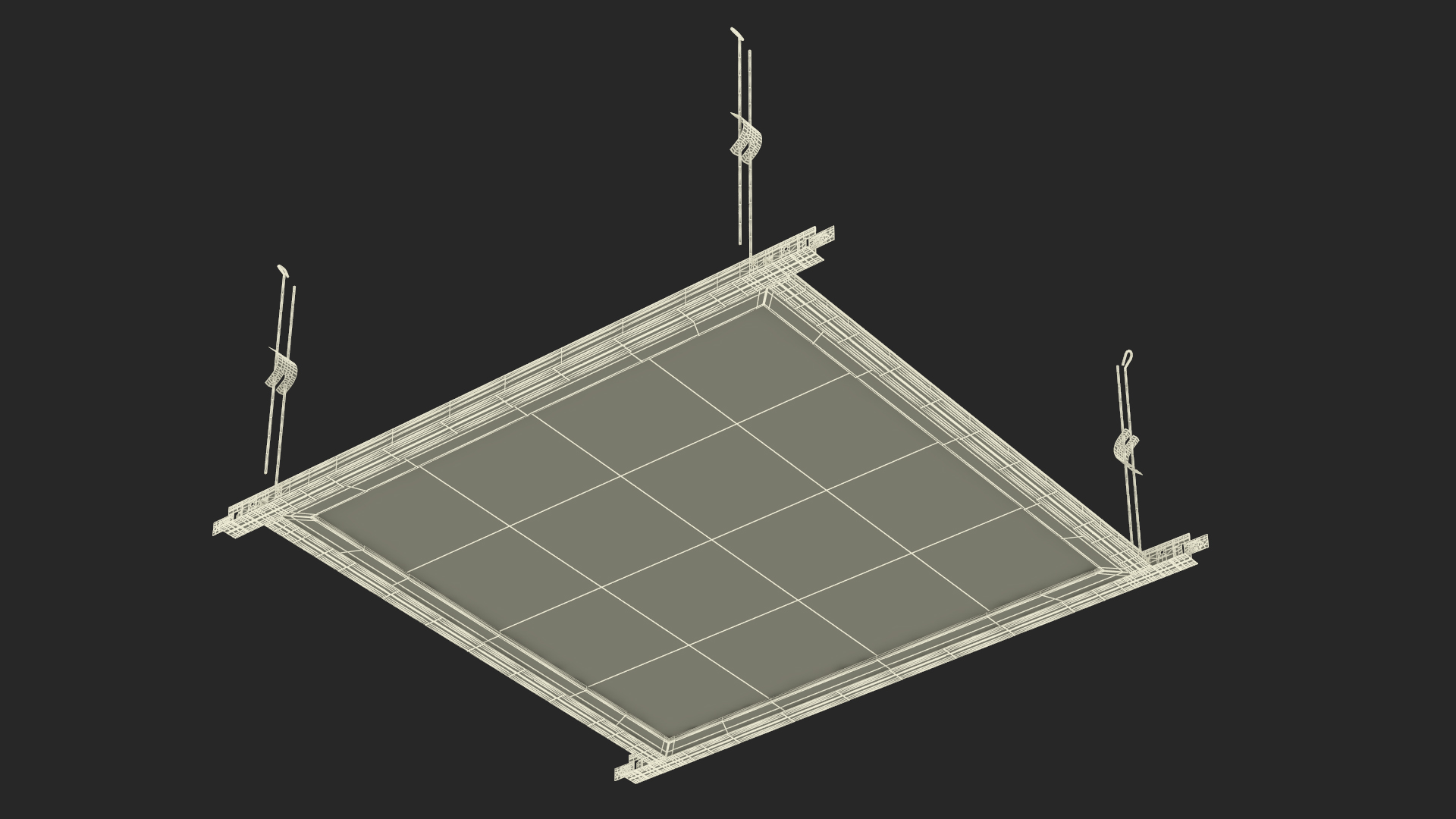 Armstrong Light Panel ON 3D model