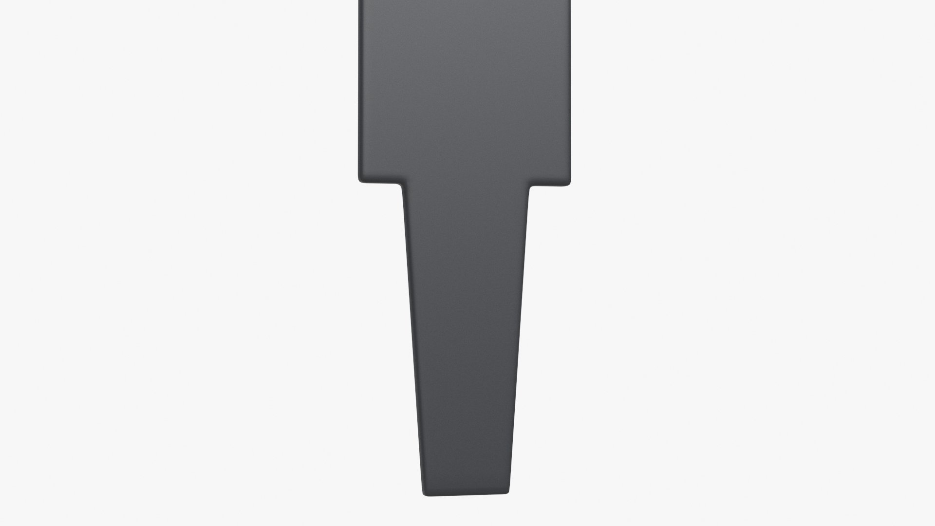 Men Bathroom Symbol 3D model