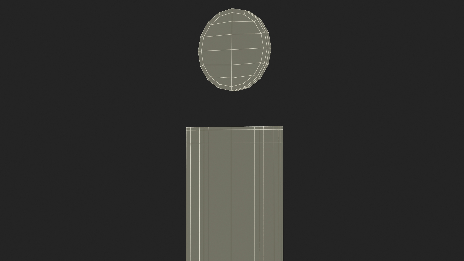 Men Bathroom Symbol 3D model