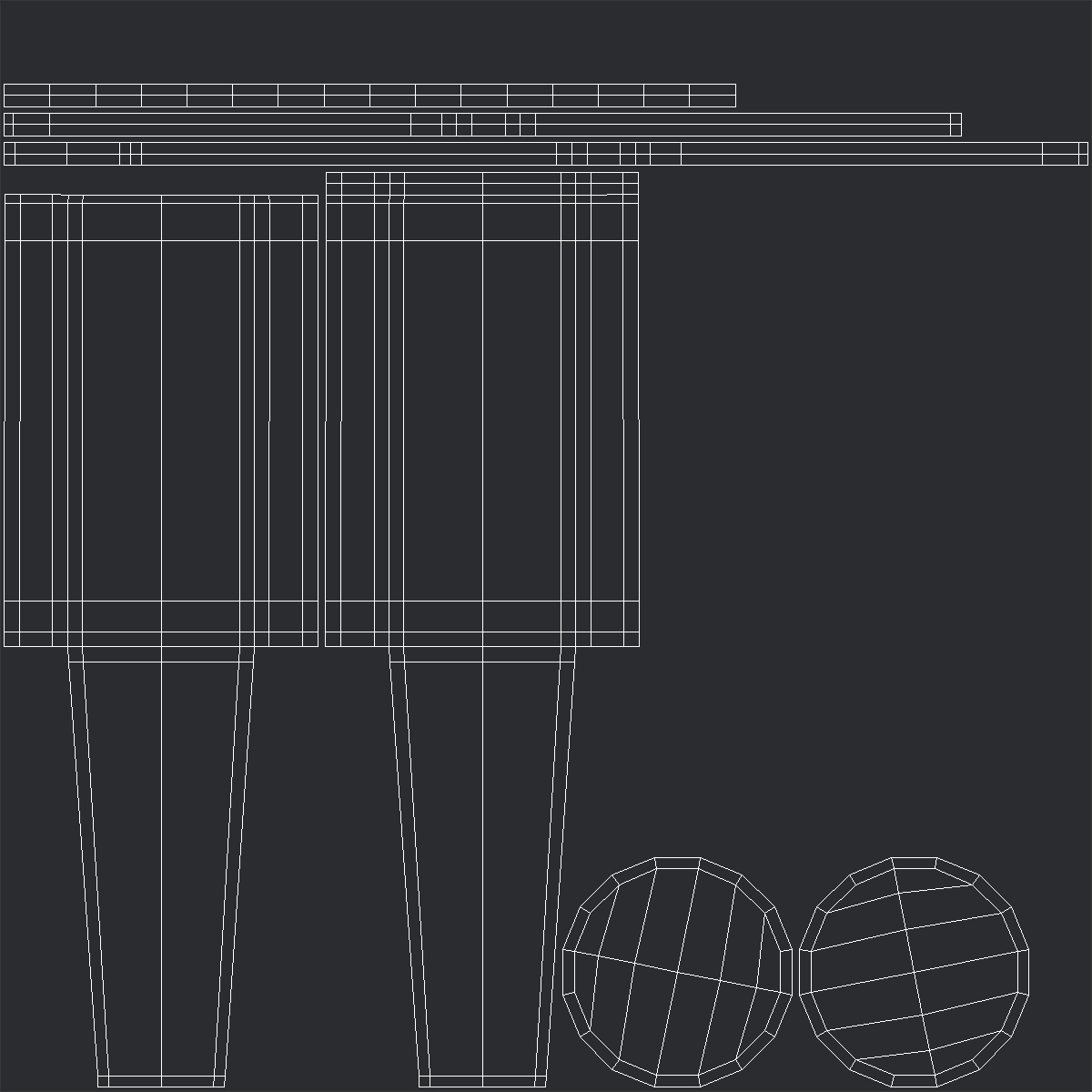 Men Bathroom Symbol 3D model