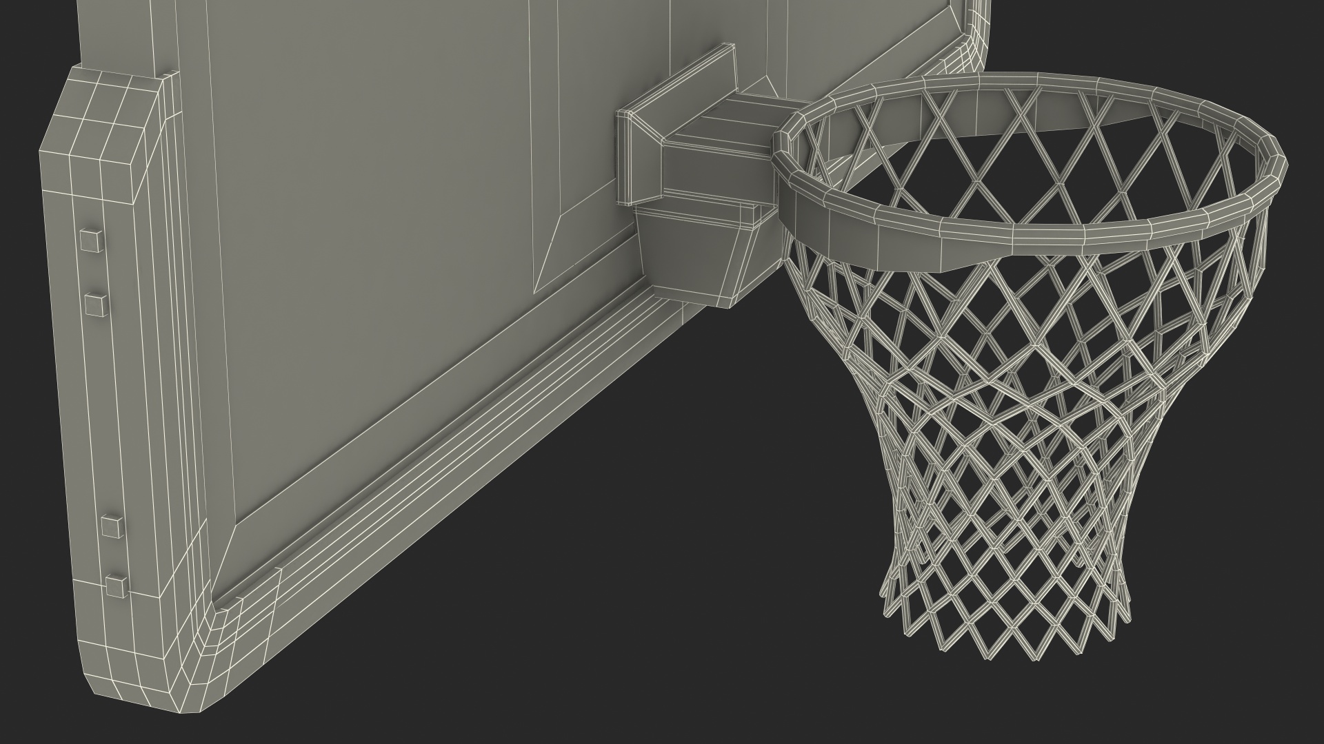 3D model Basketball Hoop