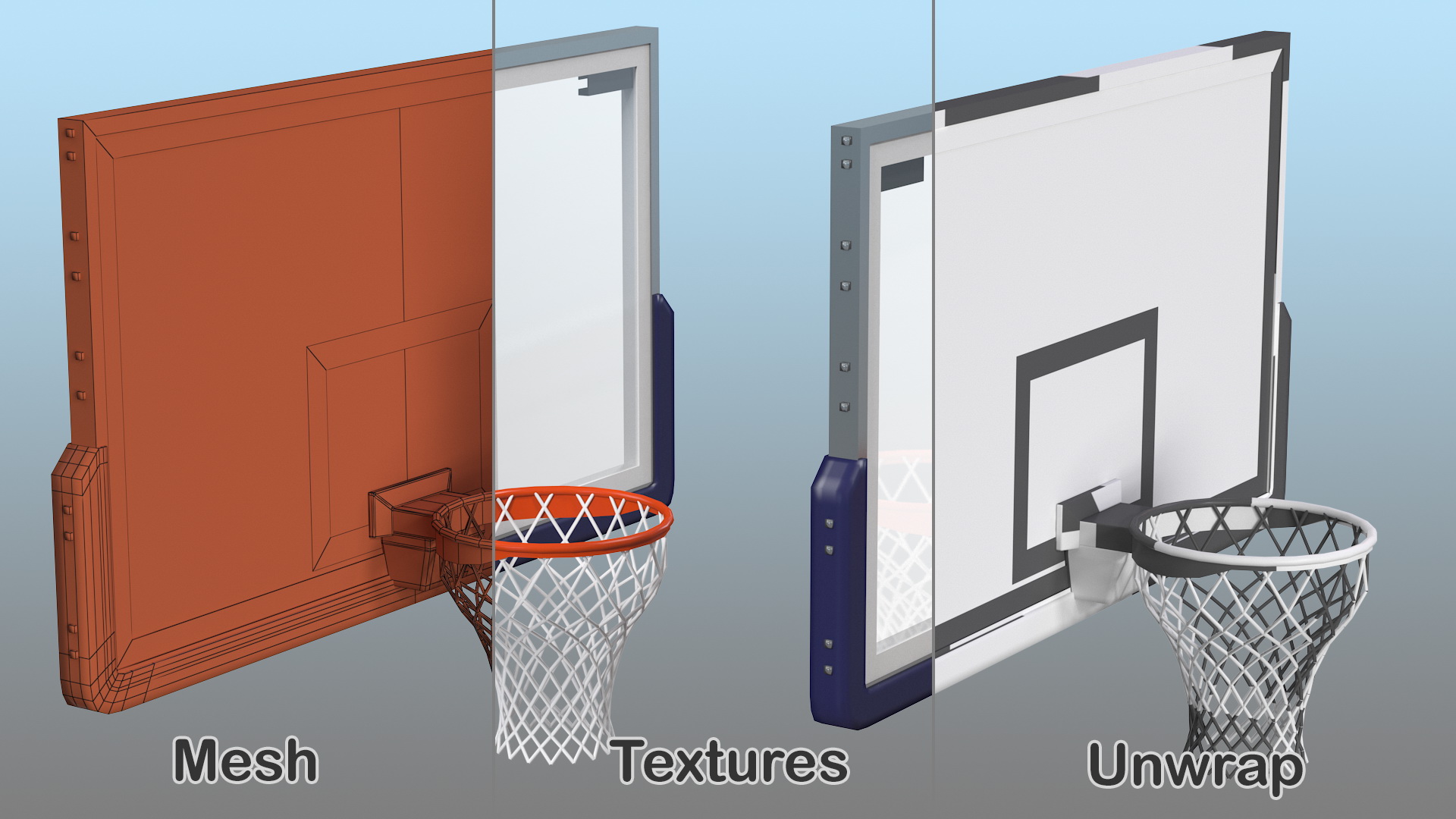3D model Basketball Hoop