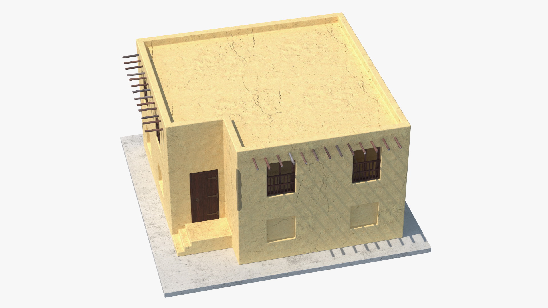 Traditional Middle Eastern House 3D
