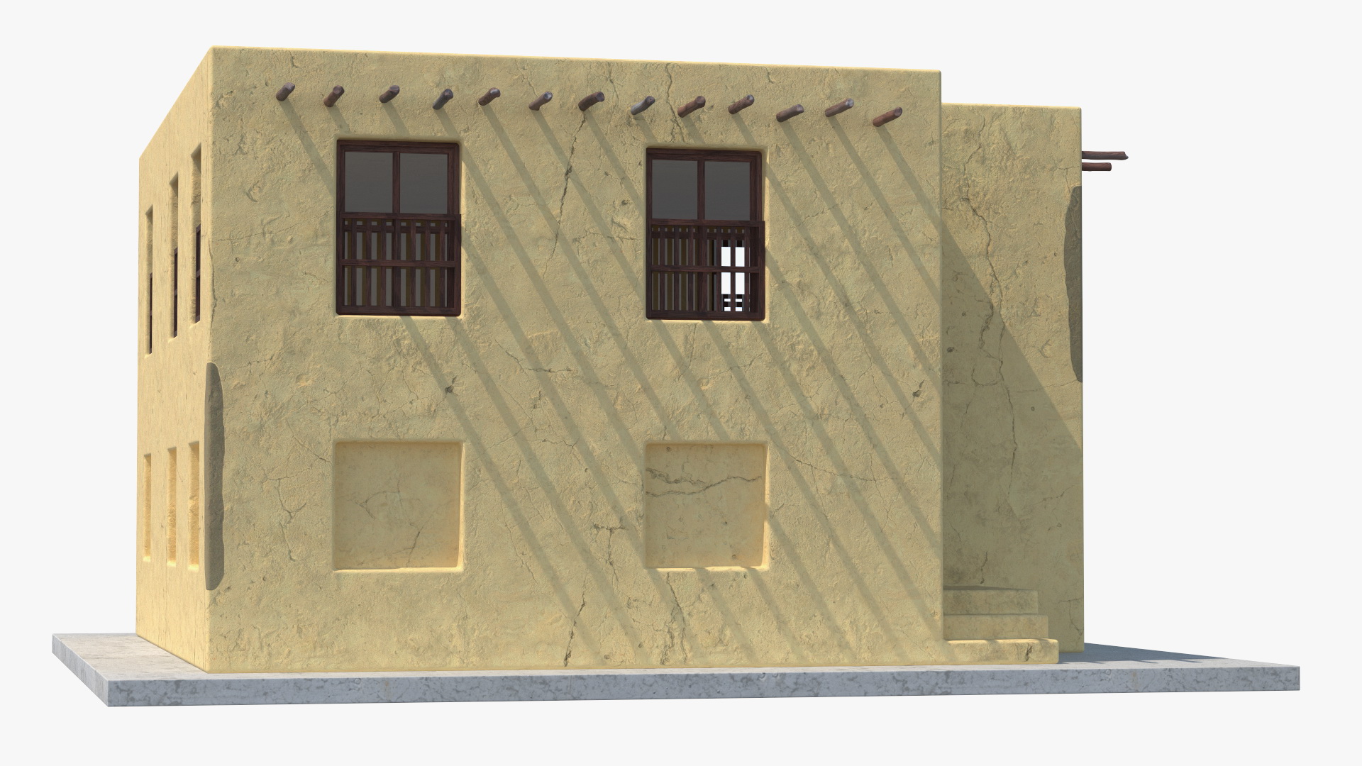 Traditional Middle Eastern House 3D
