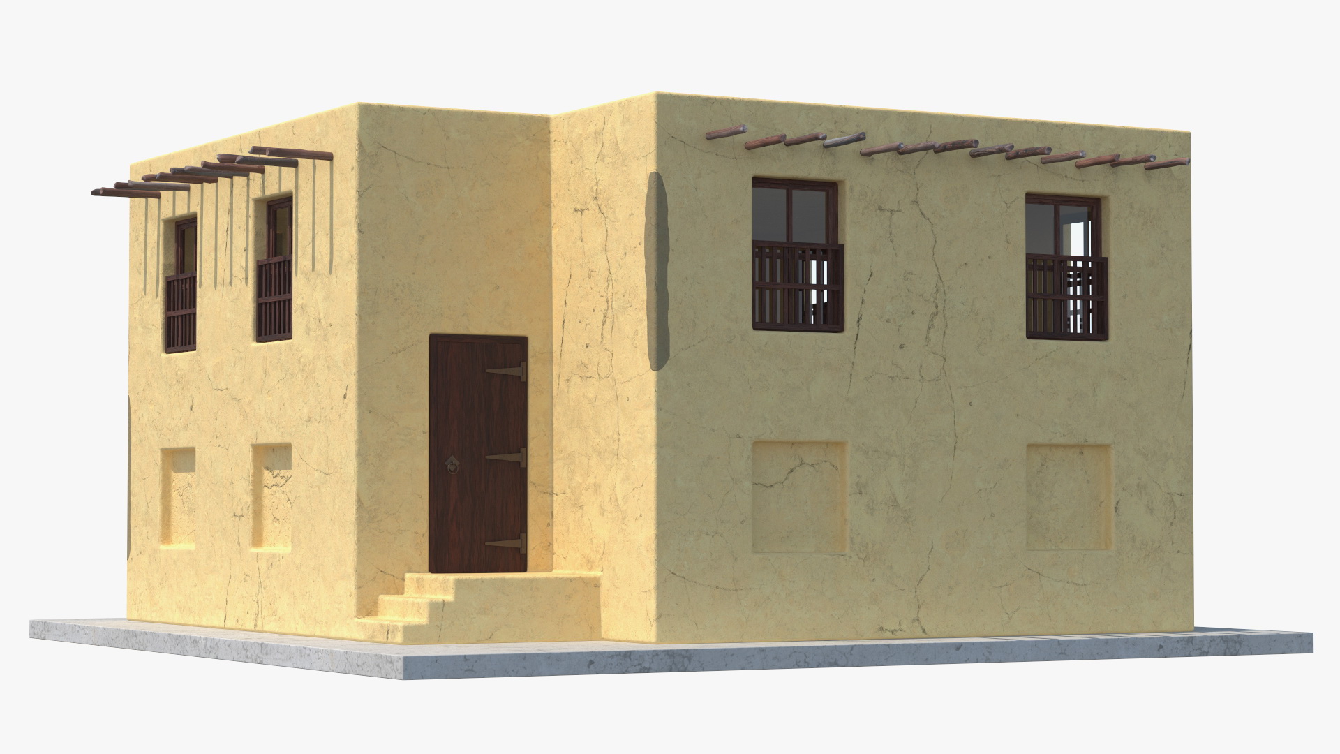 Traditional Middle Eastern House 3D