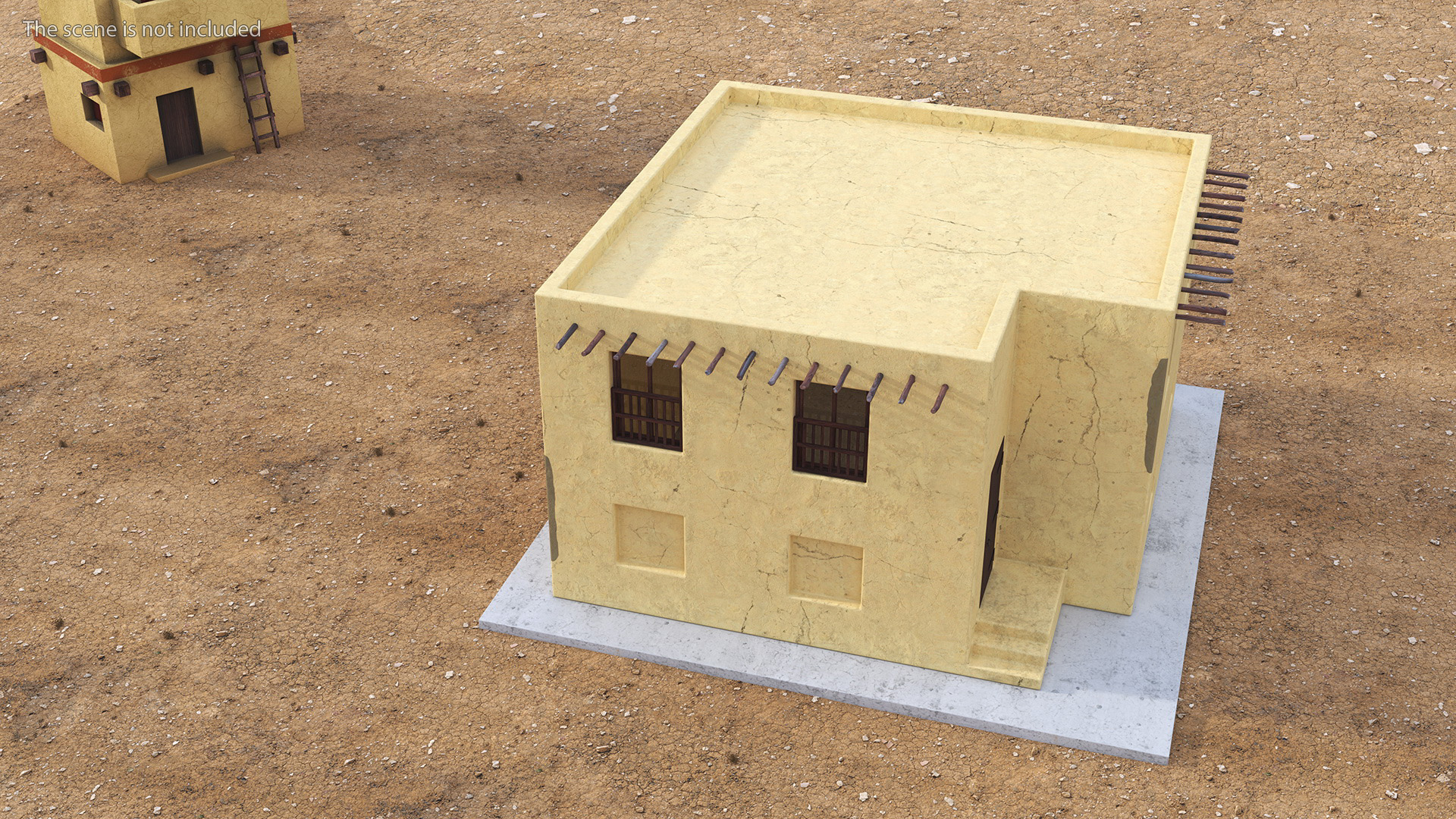Traditional Middle Eastern House 3D
