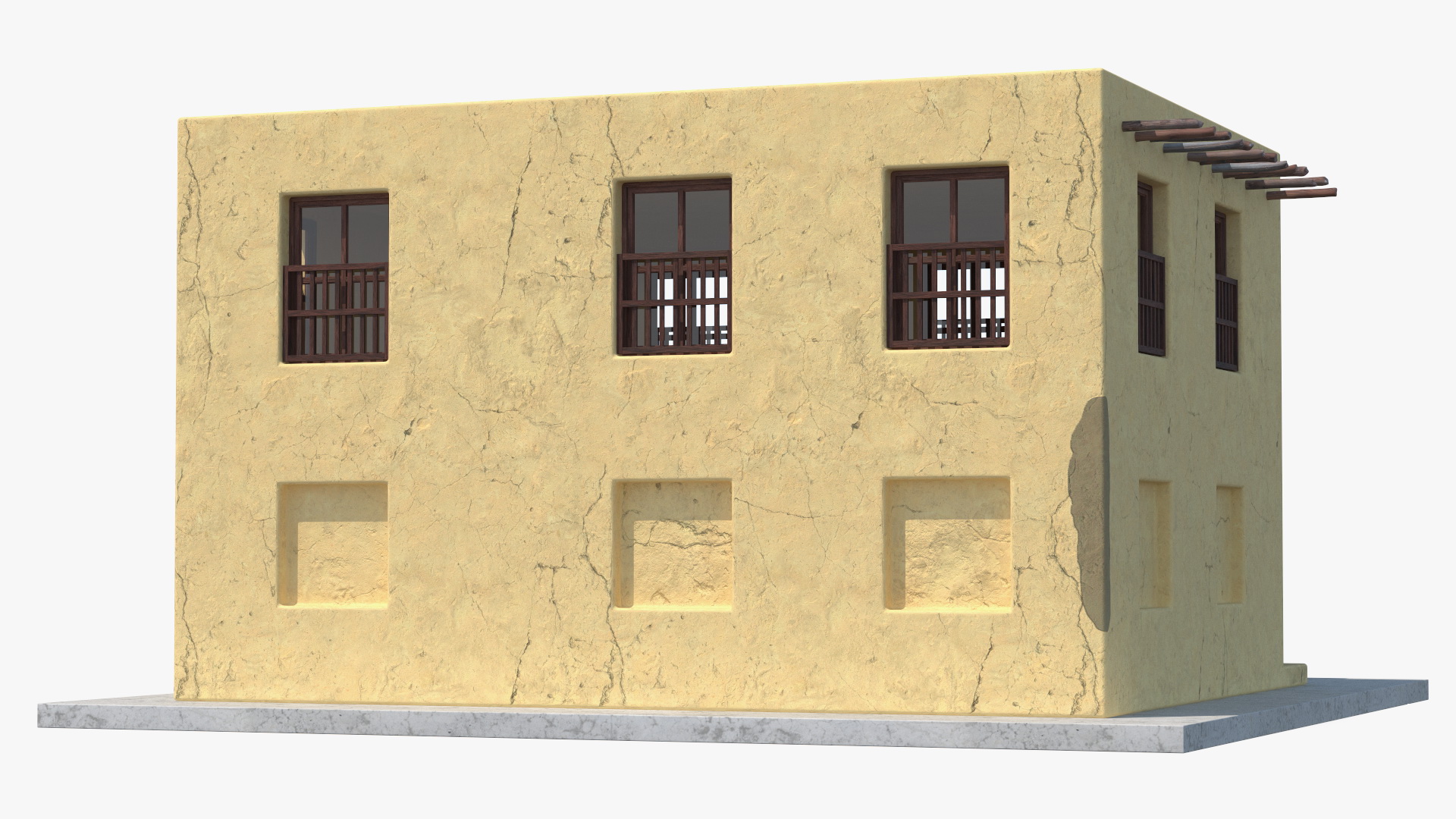 Traditional Middle Eastern House 3D