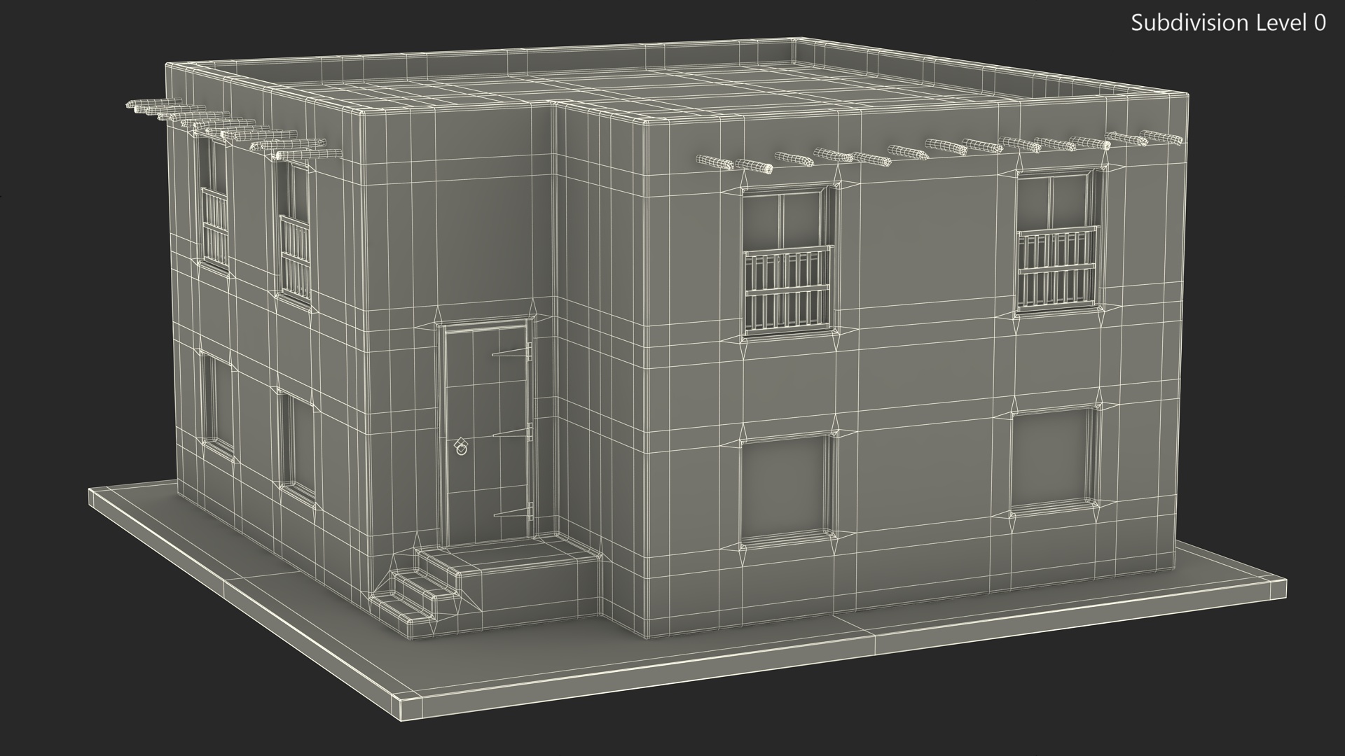 Traditional Middle Eastern House 3D