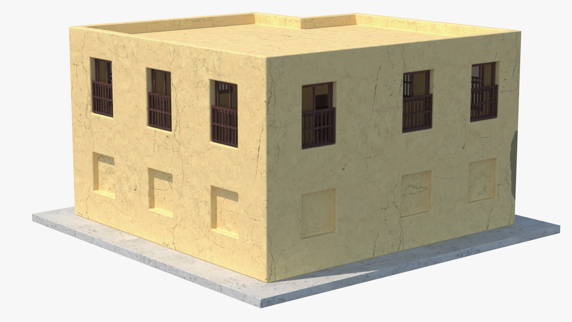 Traditional Middle Eastern House 3D