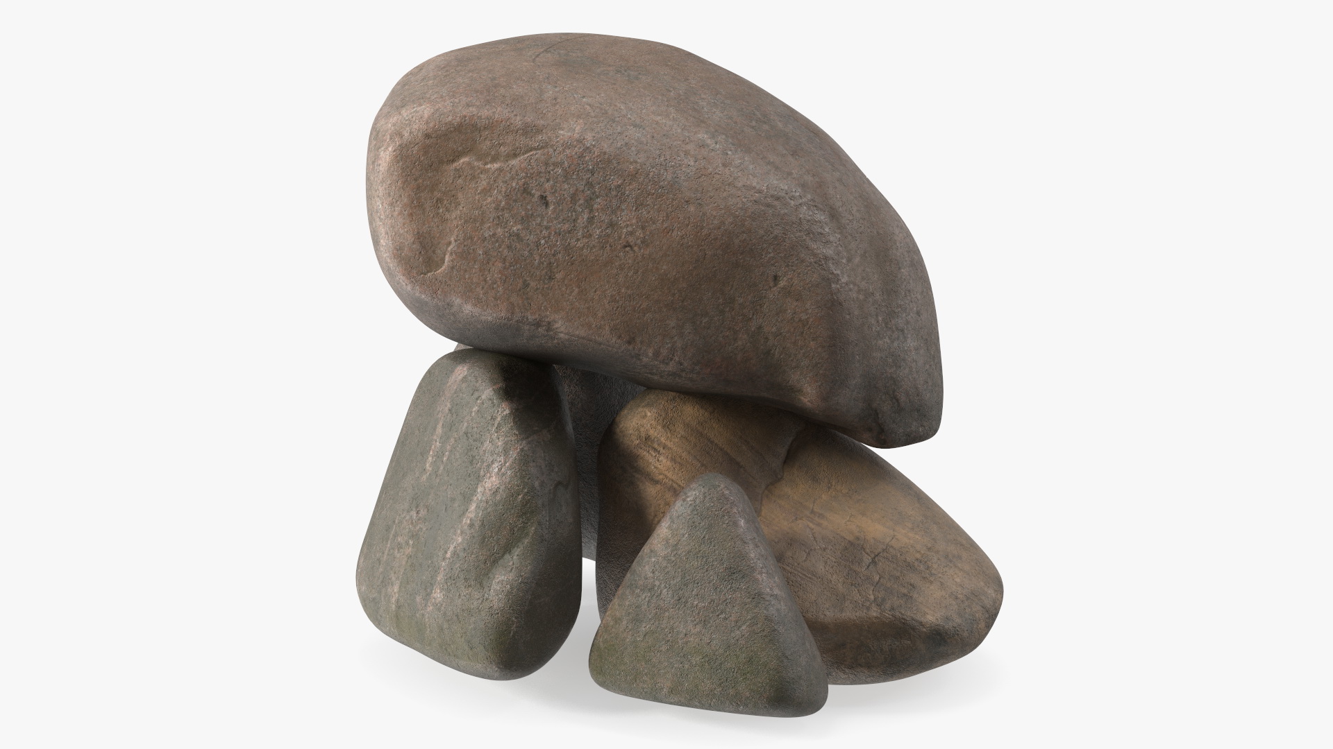 Pile of Stones 3D model