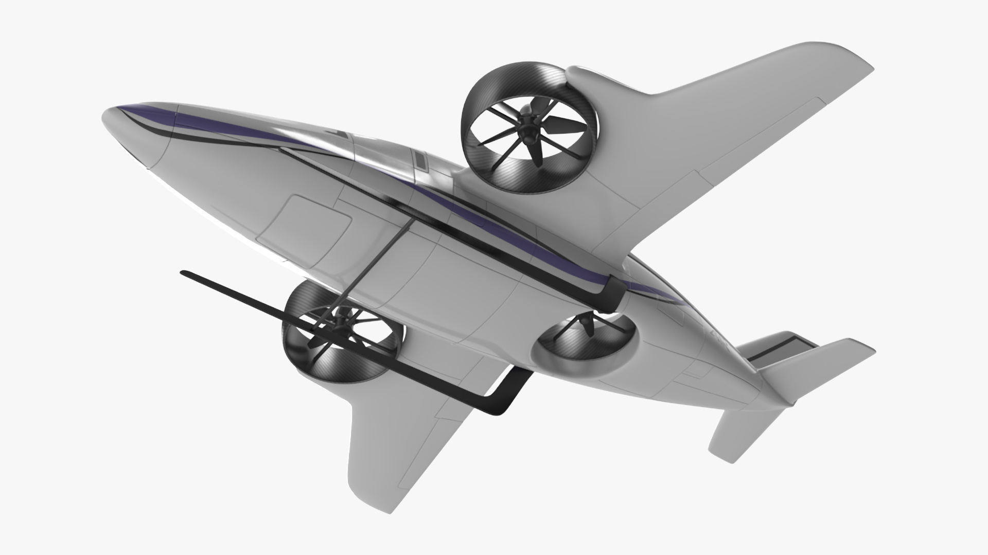eVTOL Air Taxi 3D model