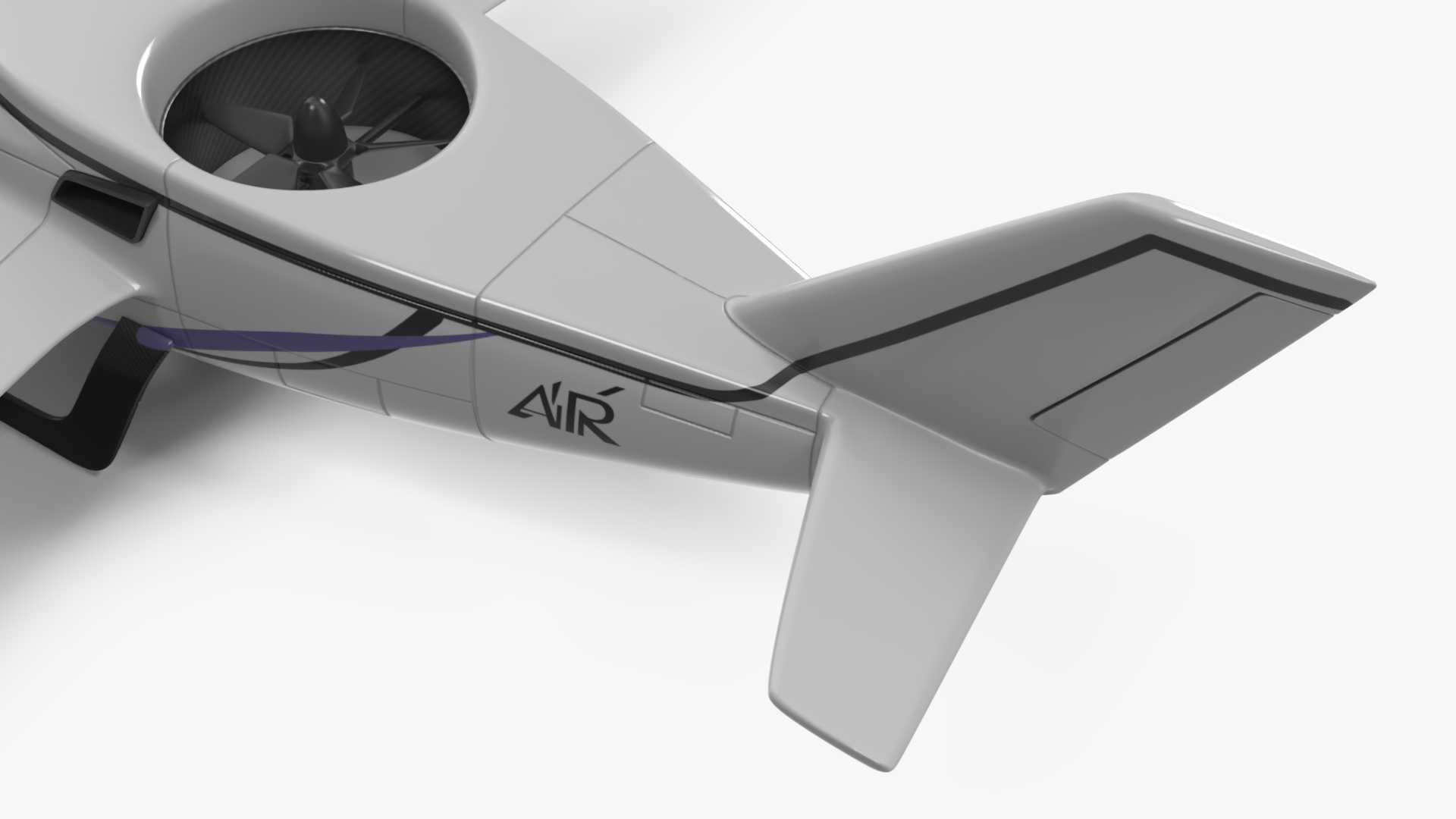 eVTOL Air Taxi 3D model