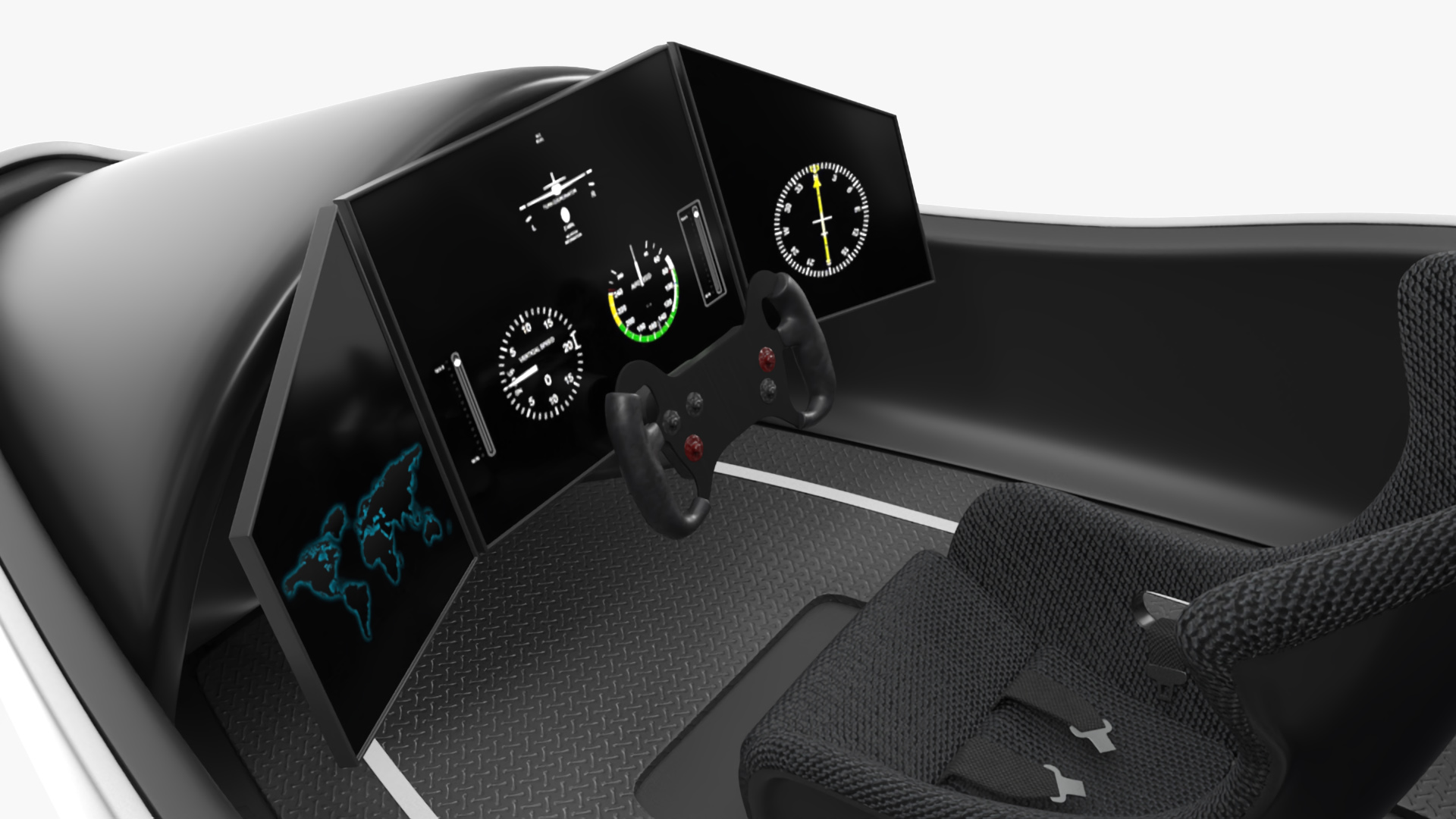 eVTOL Air Taxi 3D model