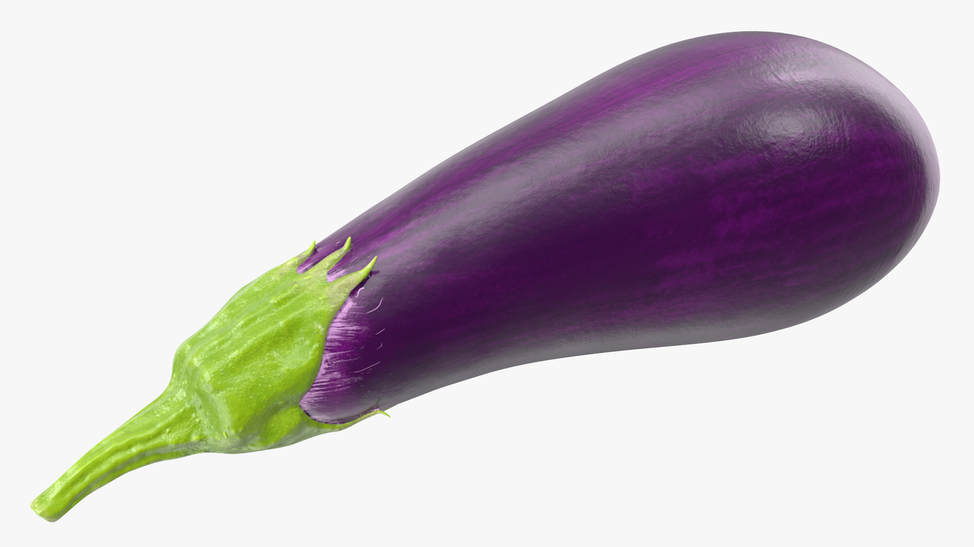 3D Solanum Melongena Eggplant