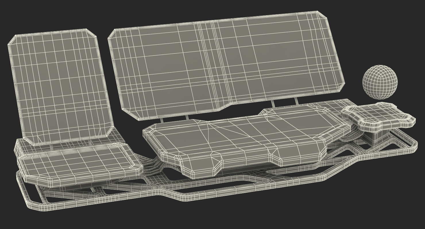 Hologram Remote Control Panel 3D model
