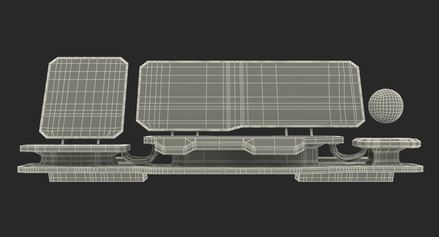 Hologram Remote Control Panel 3D model