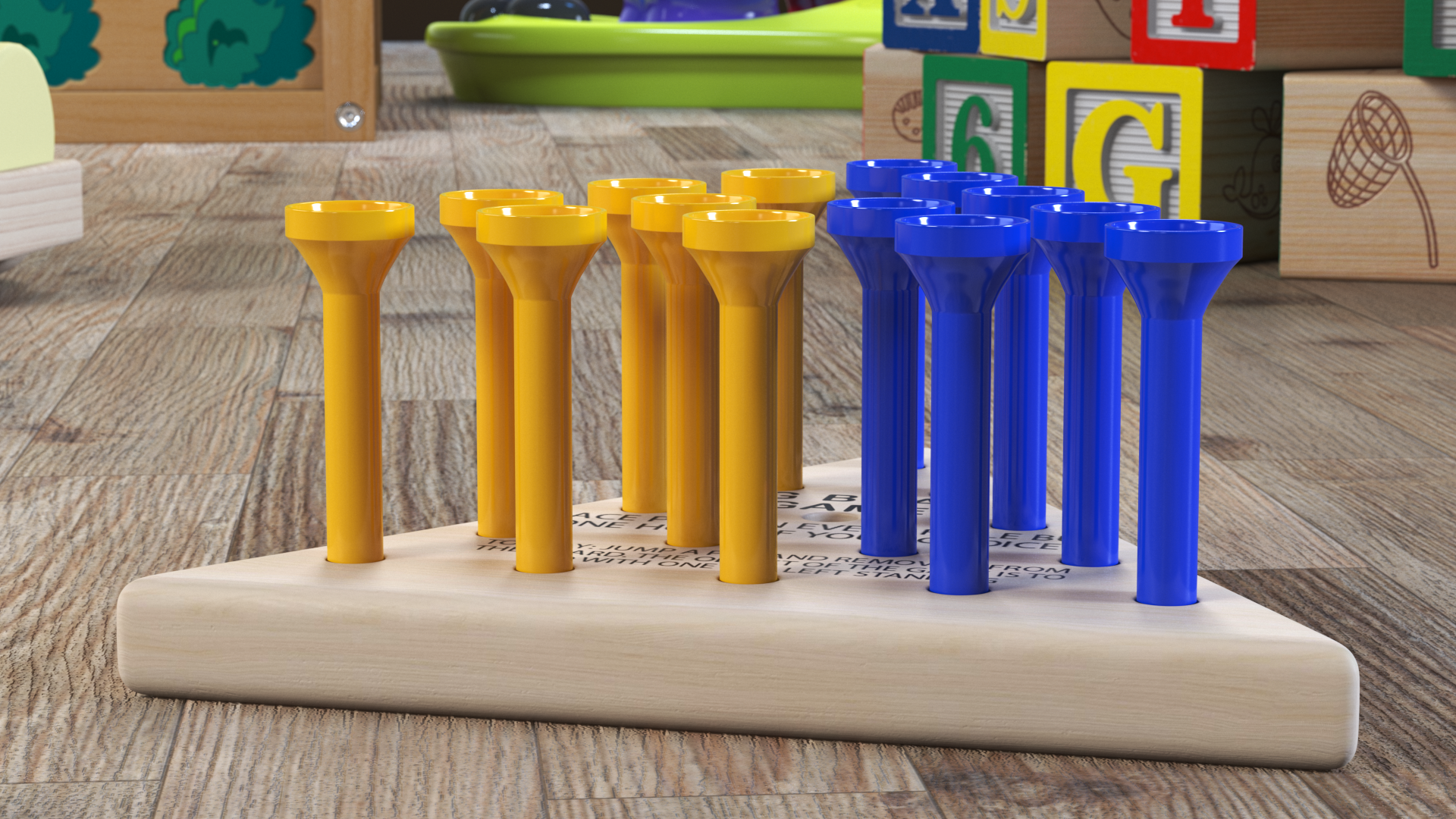 Source Peg Game, view 5