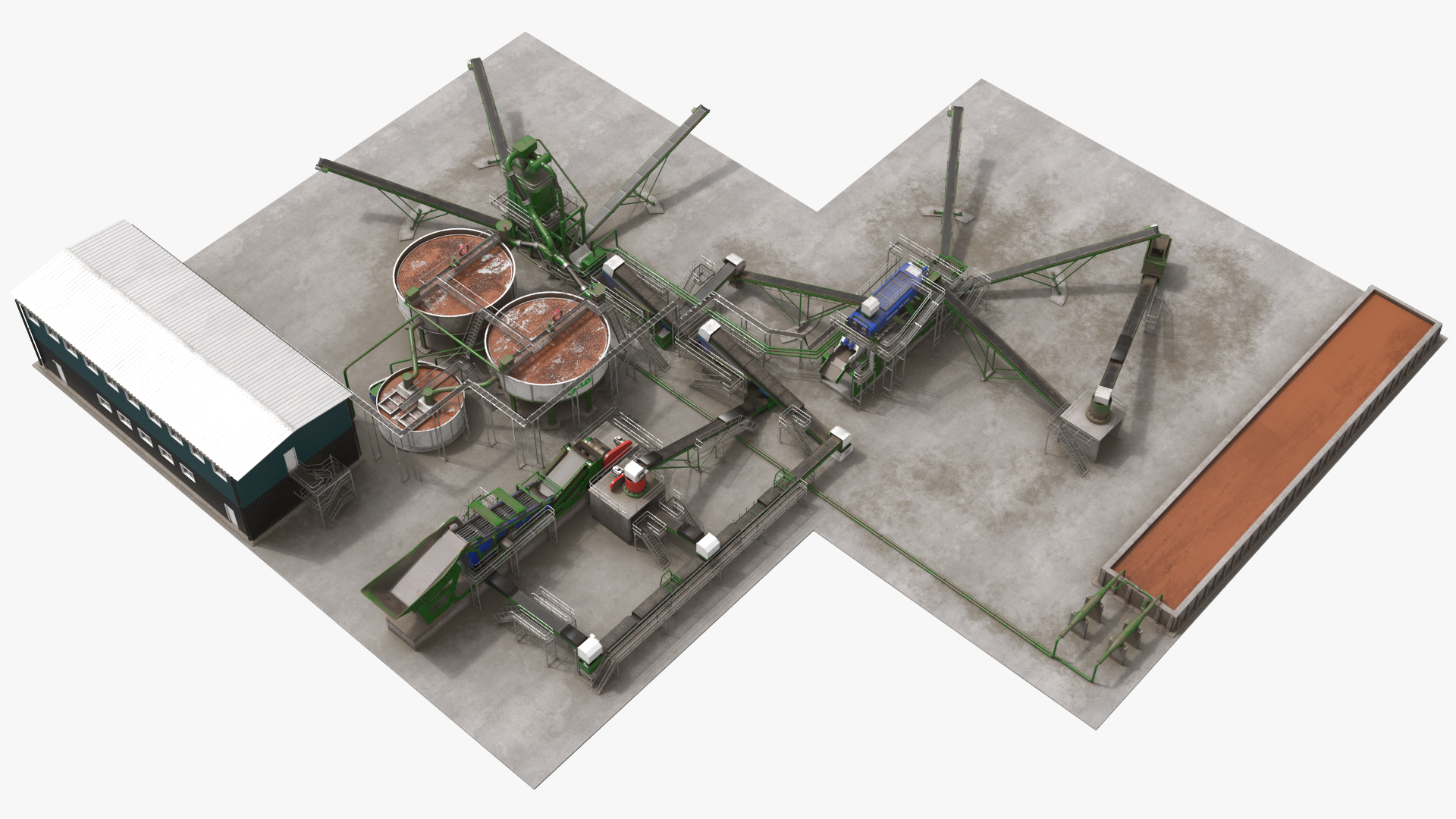 CFLO Rotomax RX1000 Recycling Plant, view 4