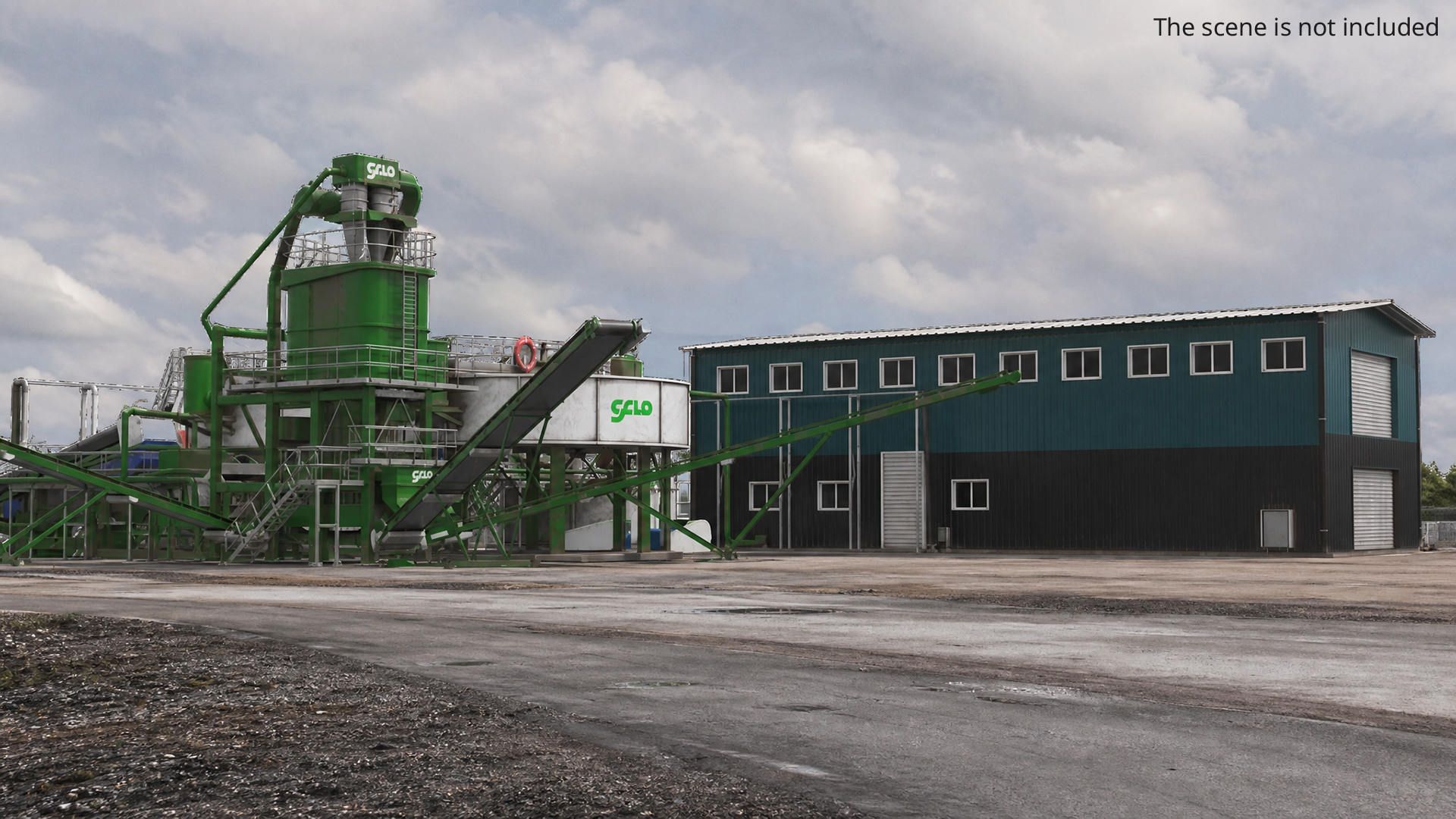 CFLO Rotomax RX1000 Recycling Plant, view 2