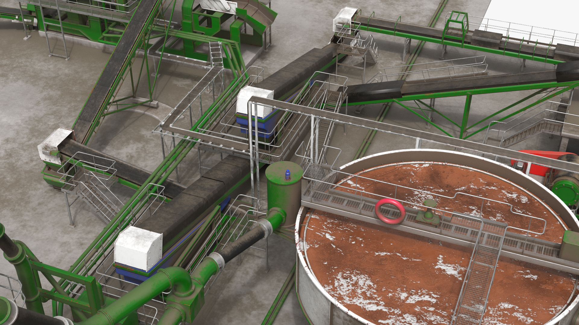 CFLO Rotomax RX1000 Recycling Plant, view 6
