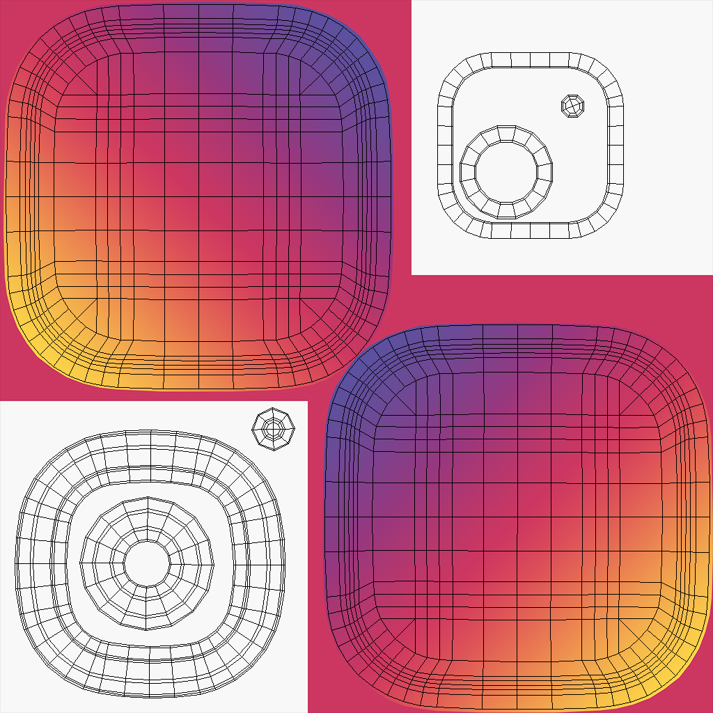 Instagram Social Media Icon 3D