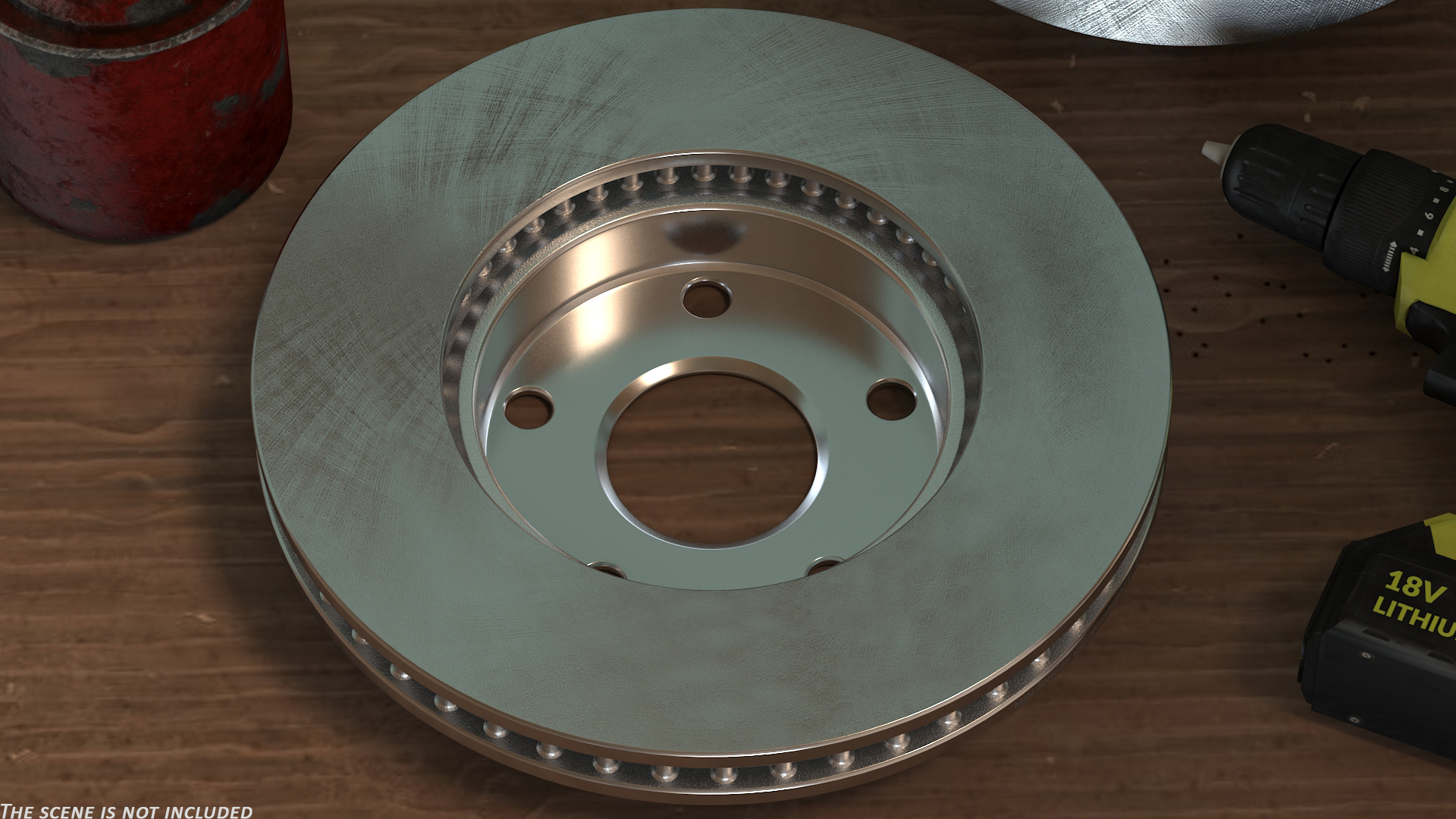 3D Brake Disk Rotor