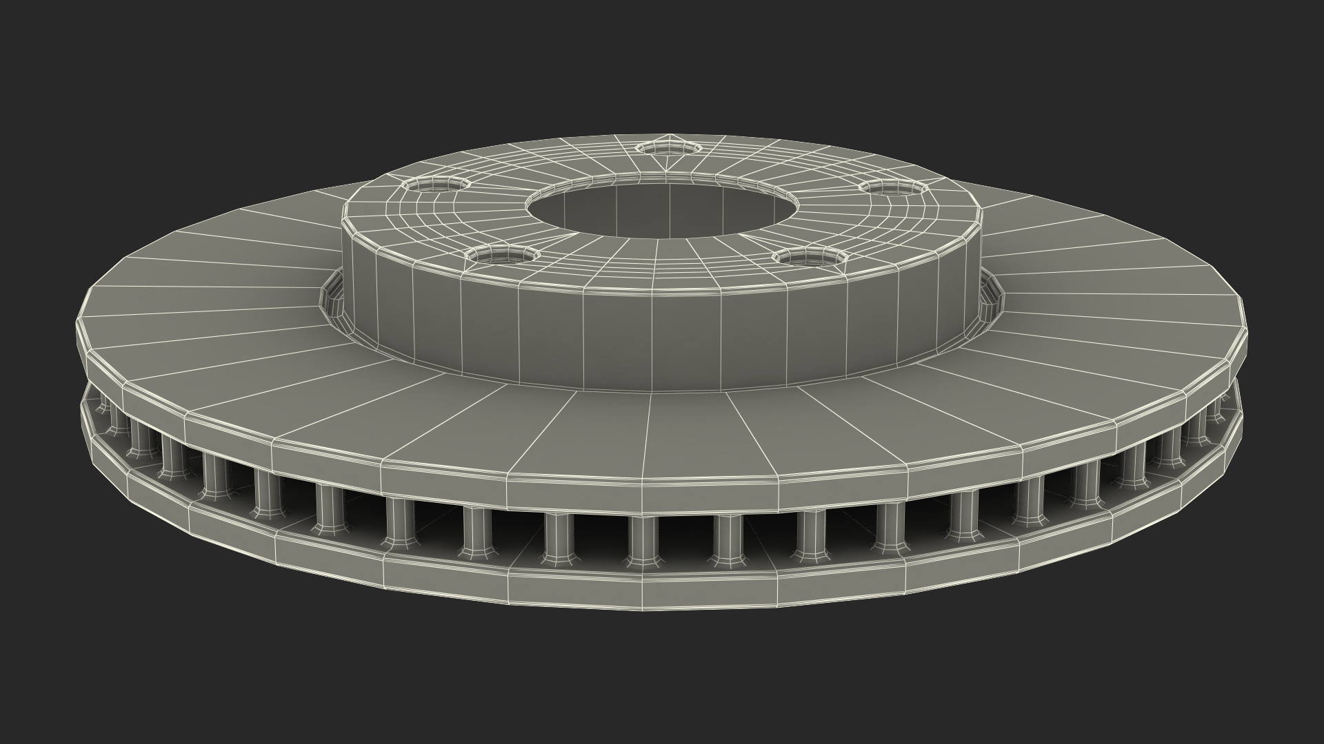 3D Brake Disk Rotor
