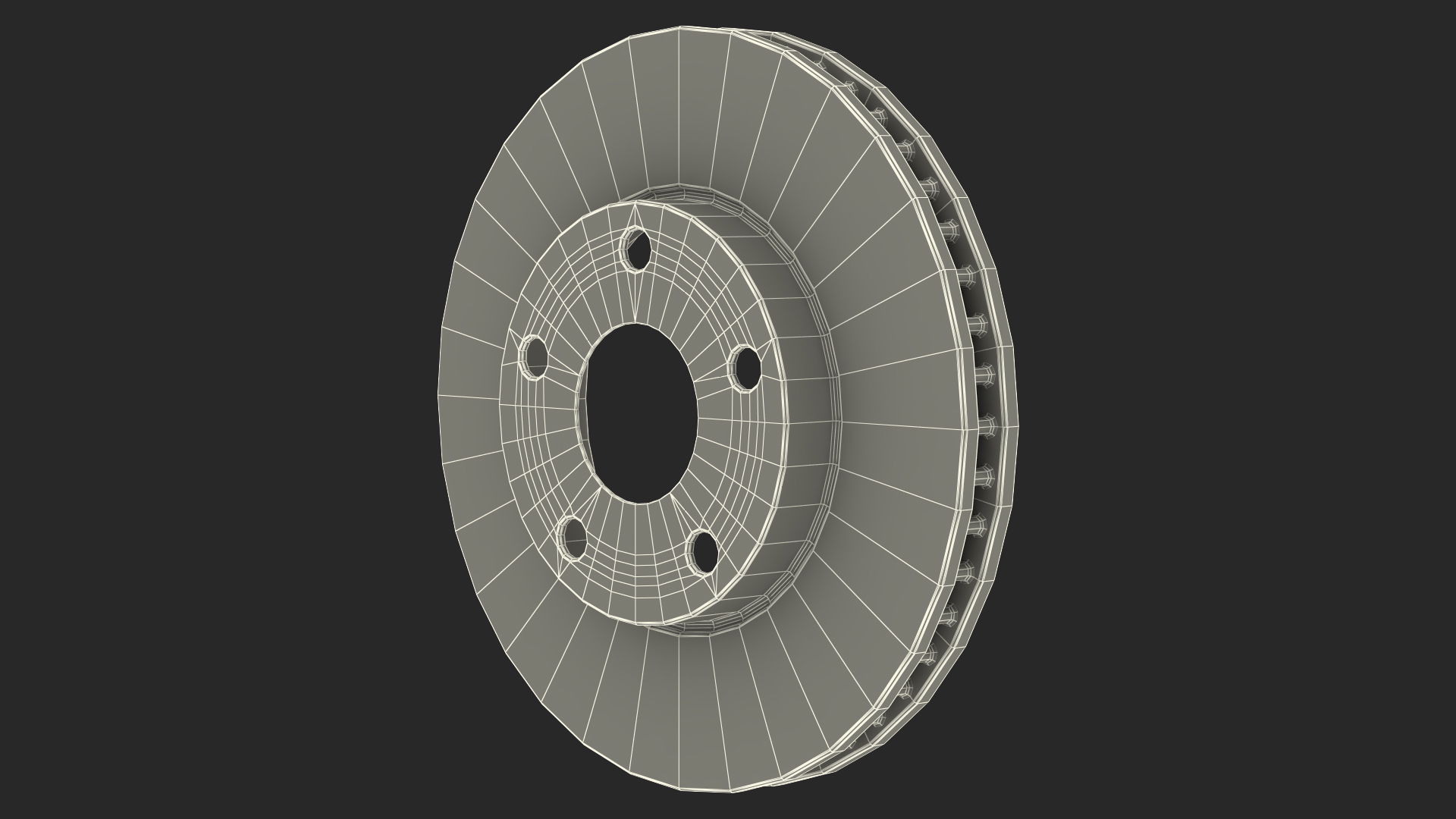 3D Brake Disk Rotor