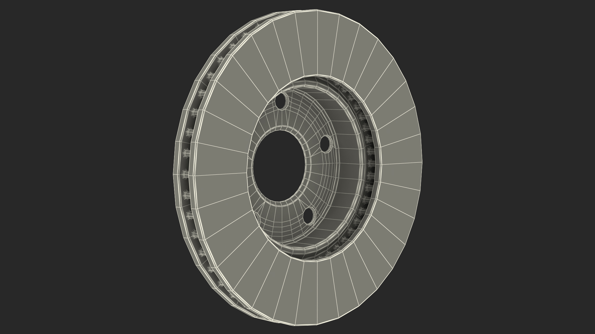 3D Brake Disk Rotor