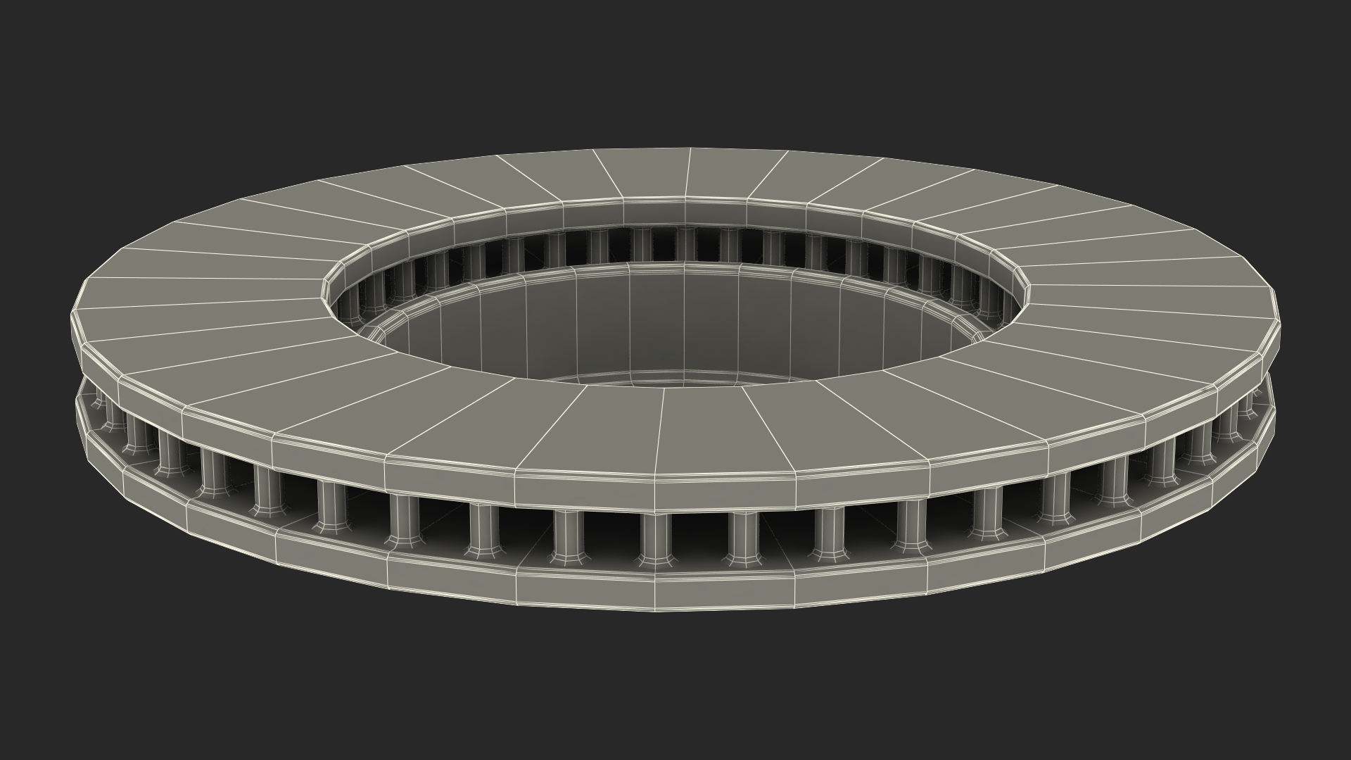 3D Brake Disk Rotor