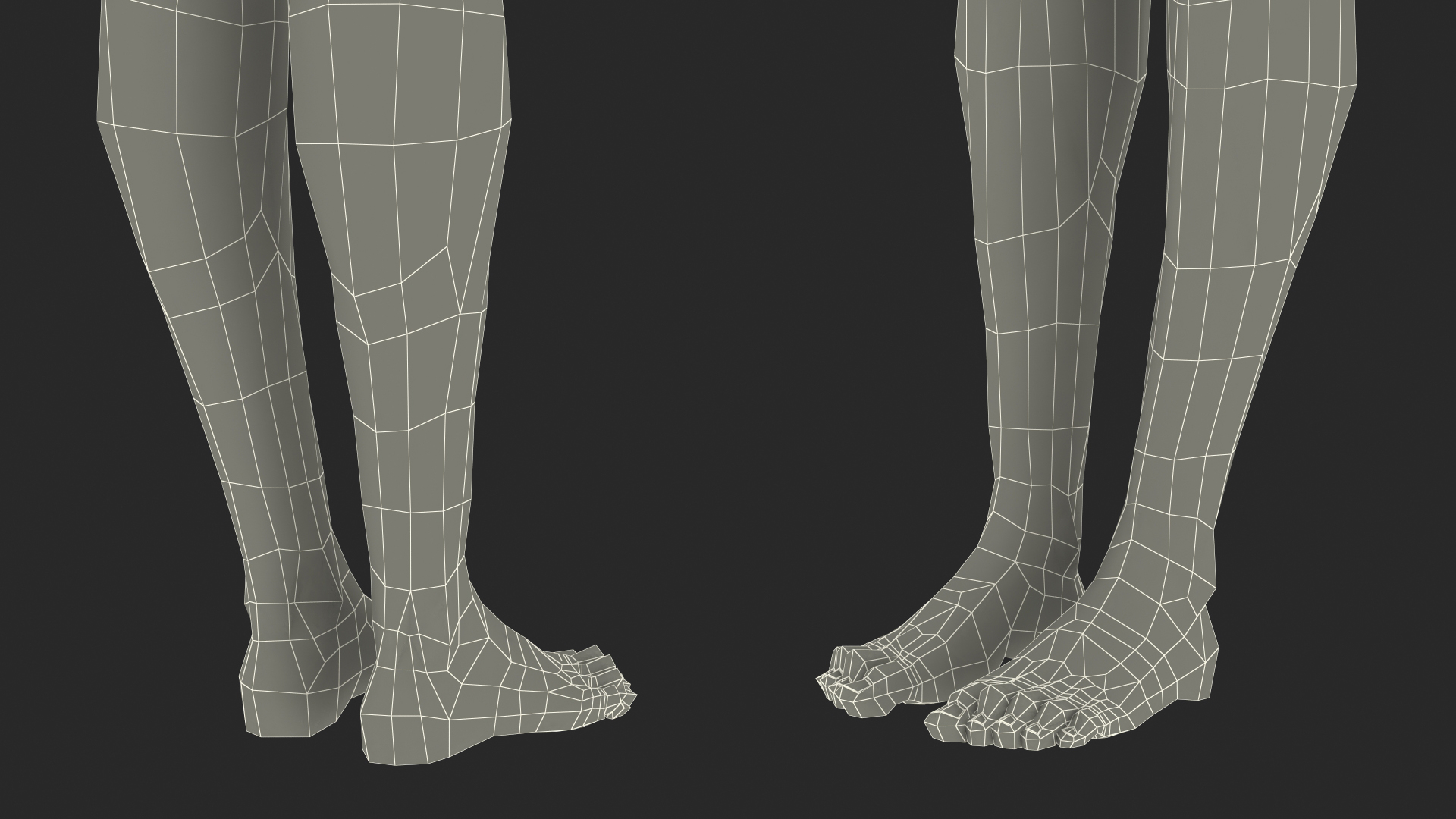 3D model Asian Woman in Lingerie Rigged