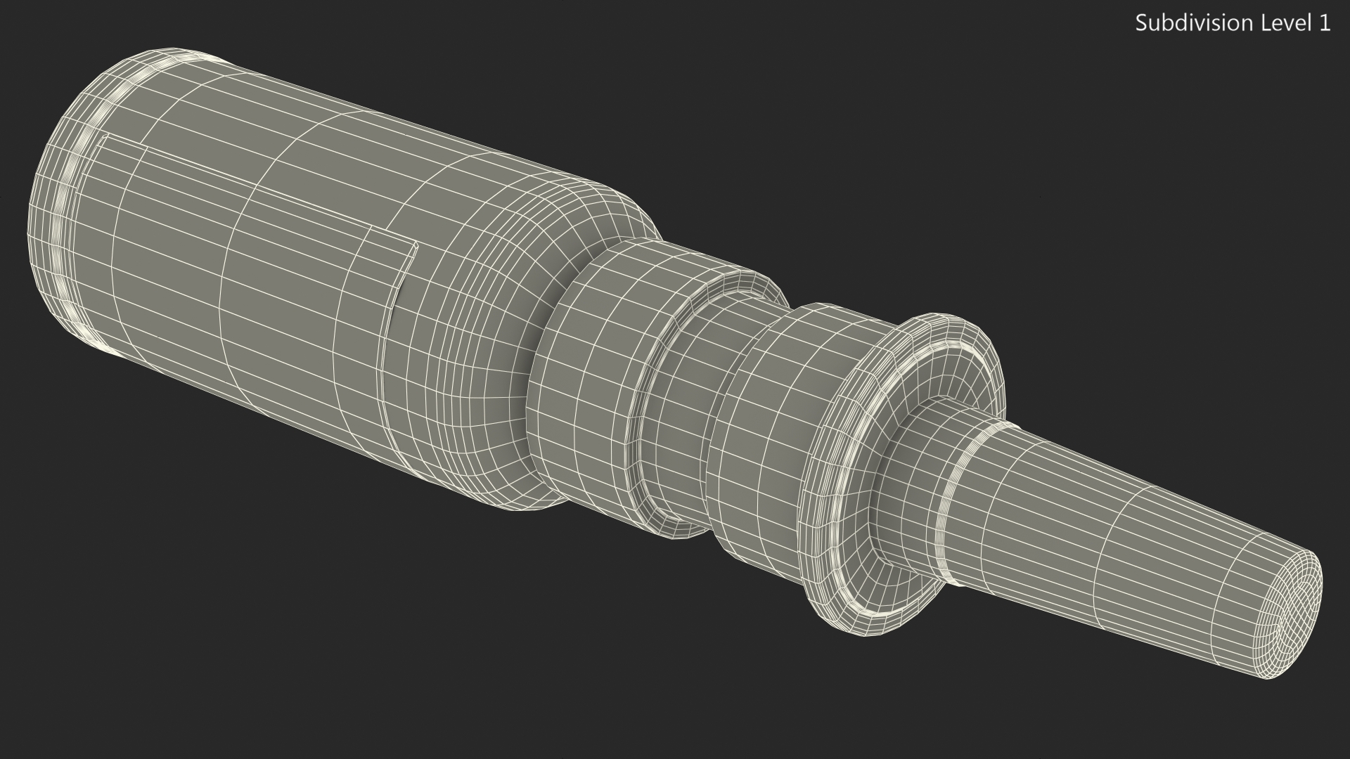 3D Nasal Spray Bottle model