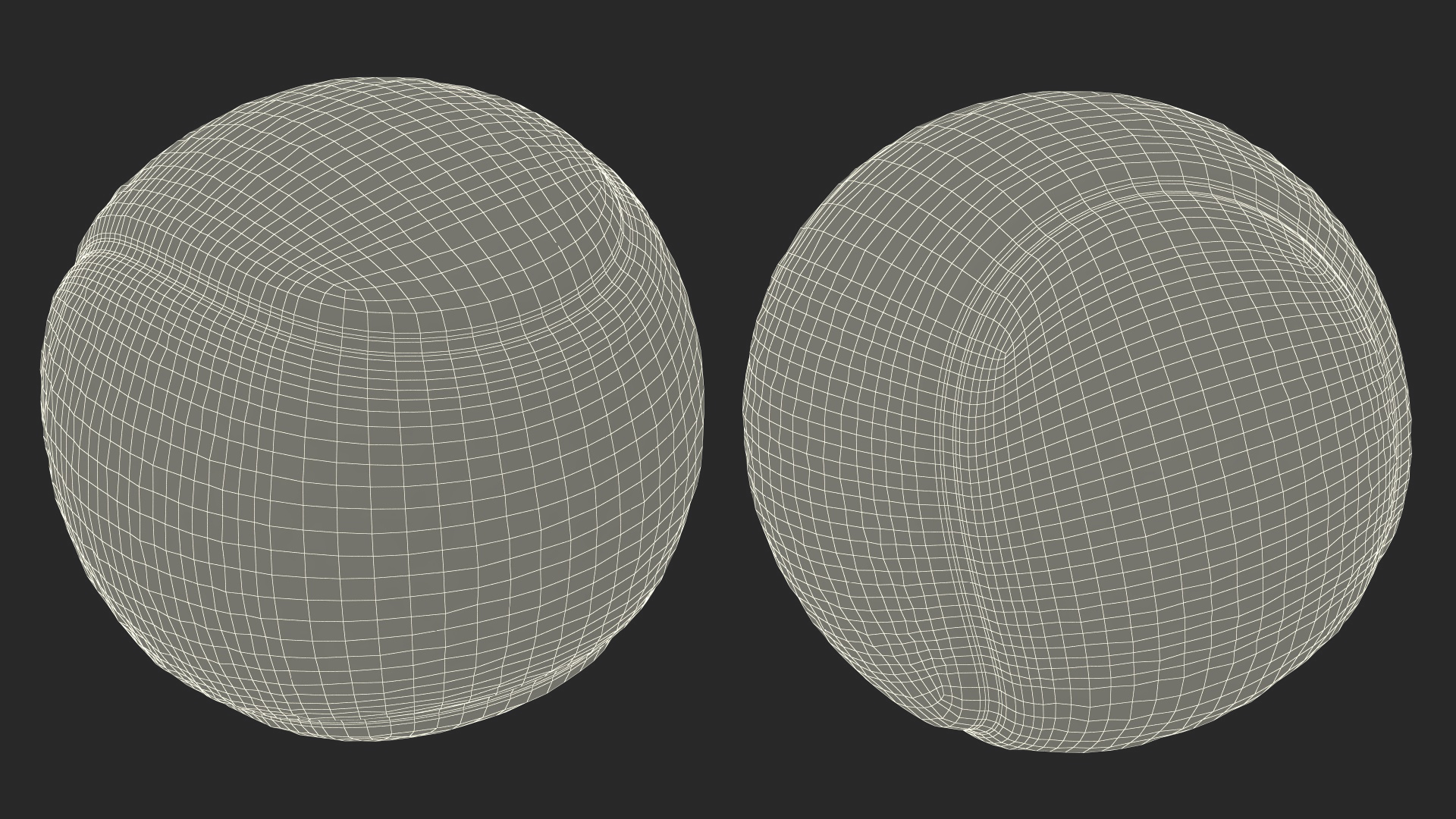 3D model Black Tennis Racket and Tennis Ball