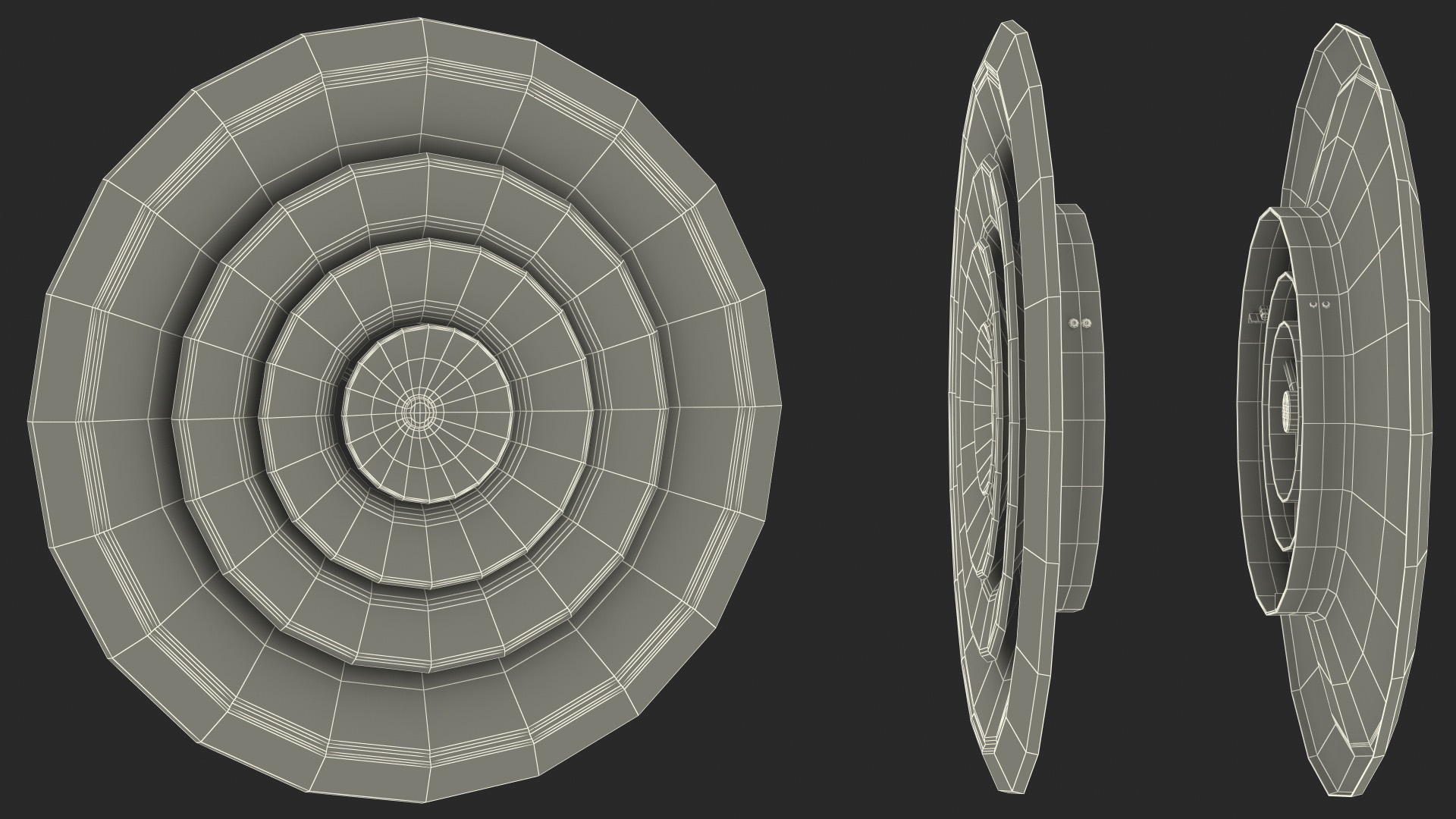 Ceiling Diffuser Round 3D