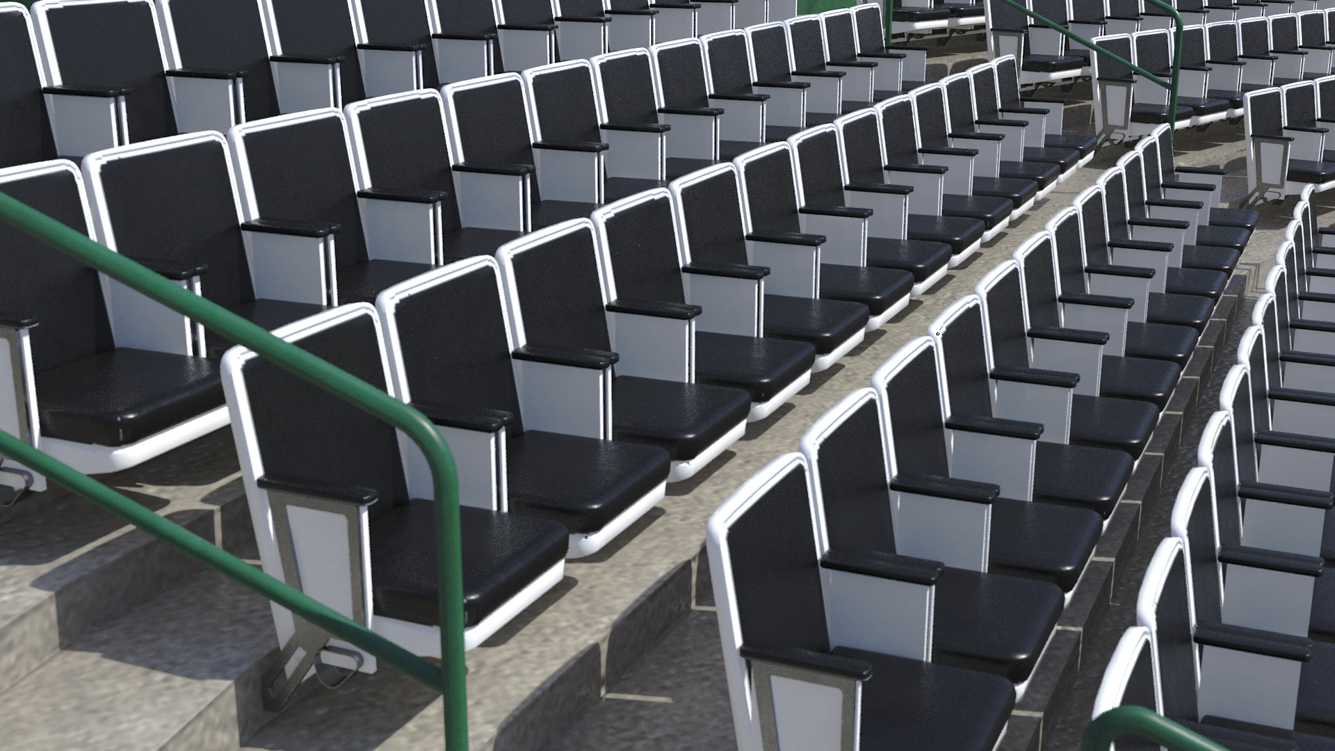 University Baseball Stadium 3D