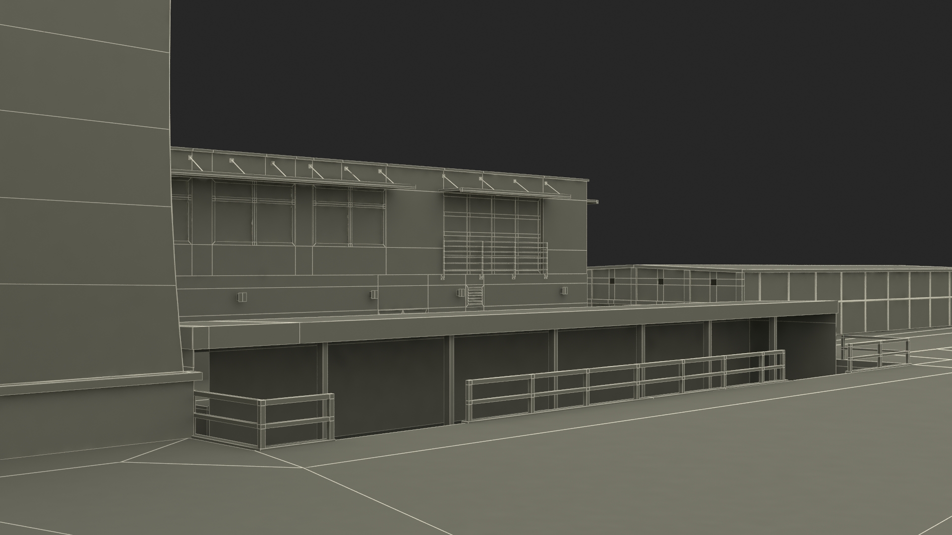 University Baseball Stadium 3D