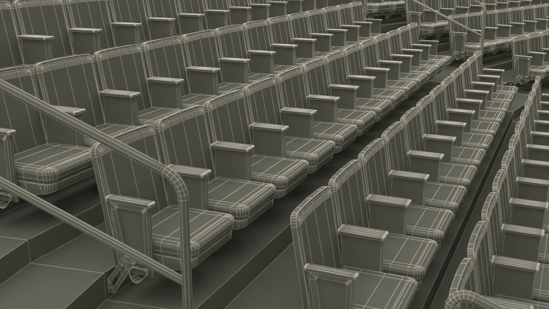 University Baseball Stadium 3D