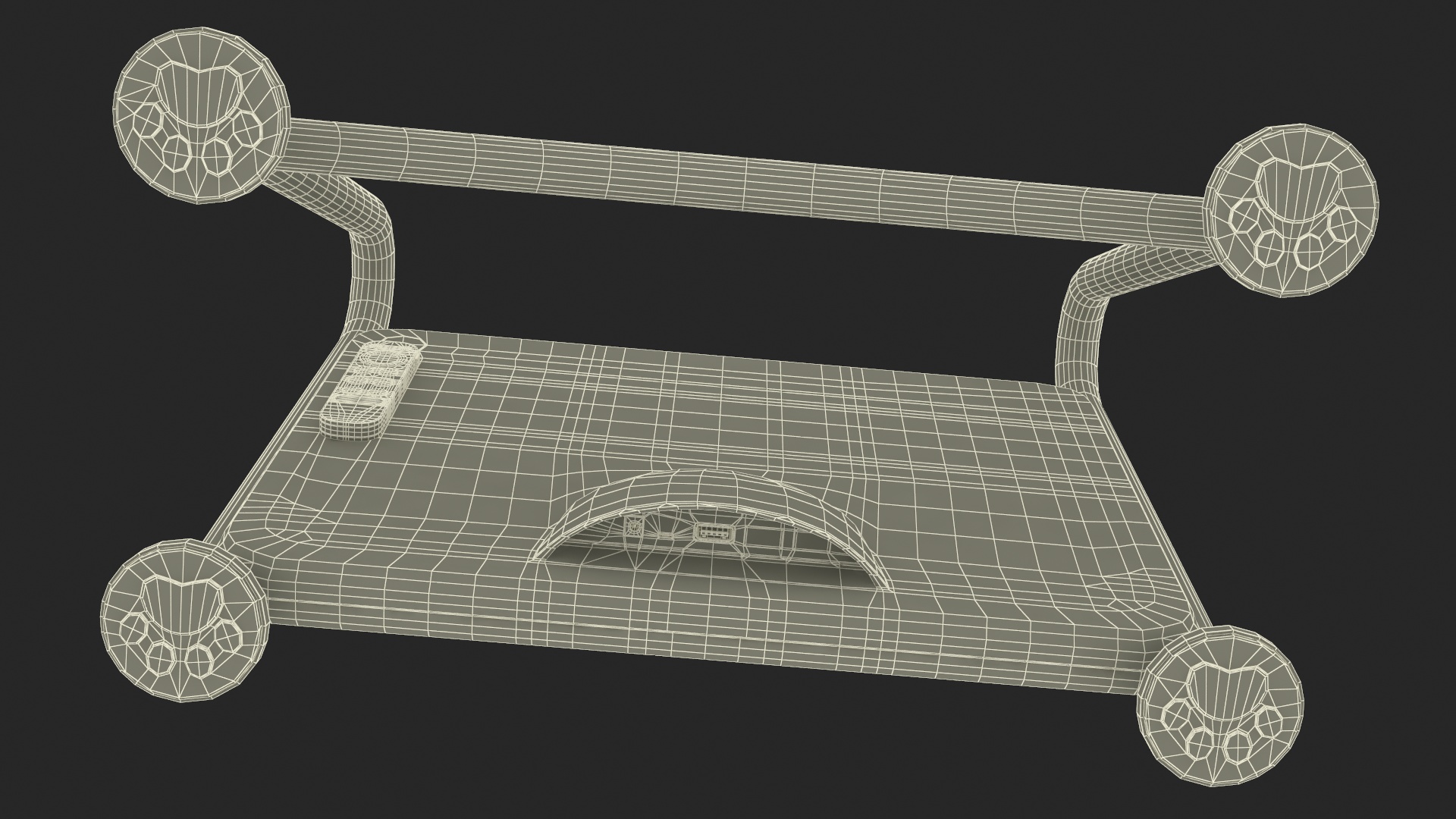 3D Dogsplay TV Video Device On State model
