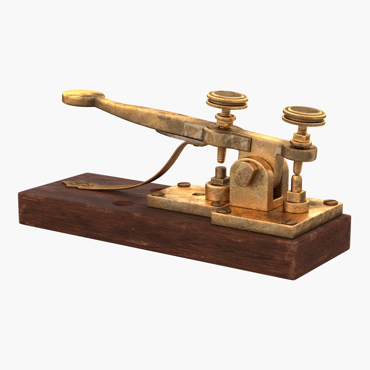Telegraph 3D Model, view 3
