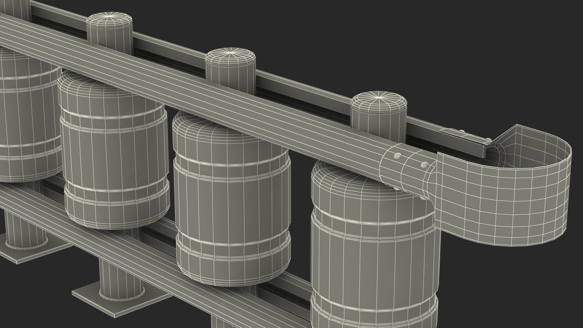 3D Safety Roller Barrier