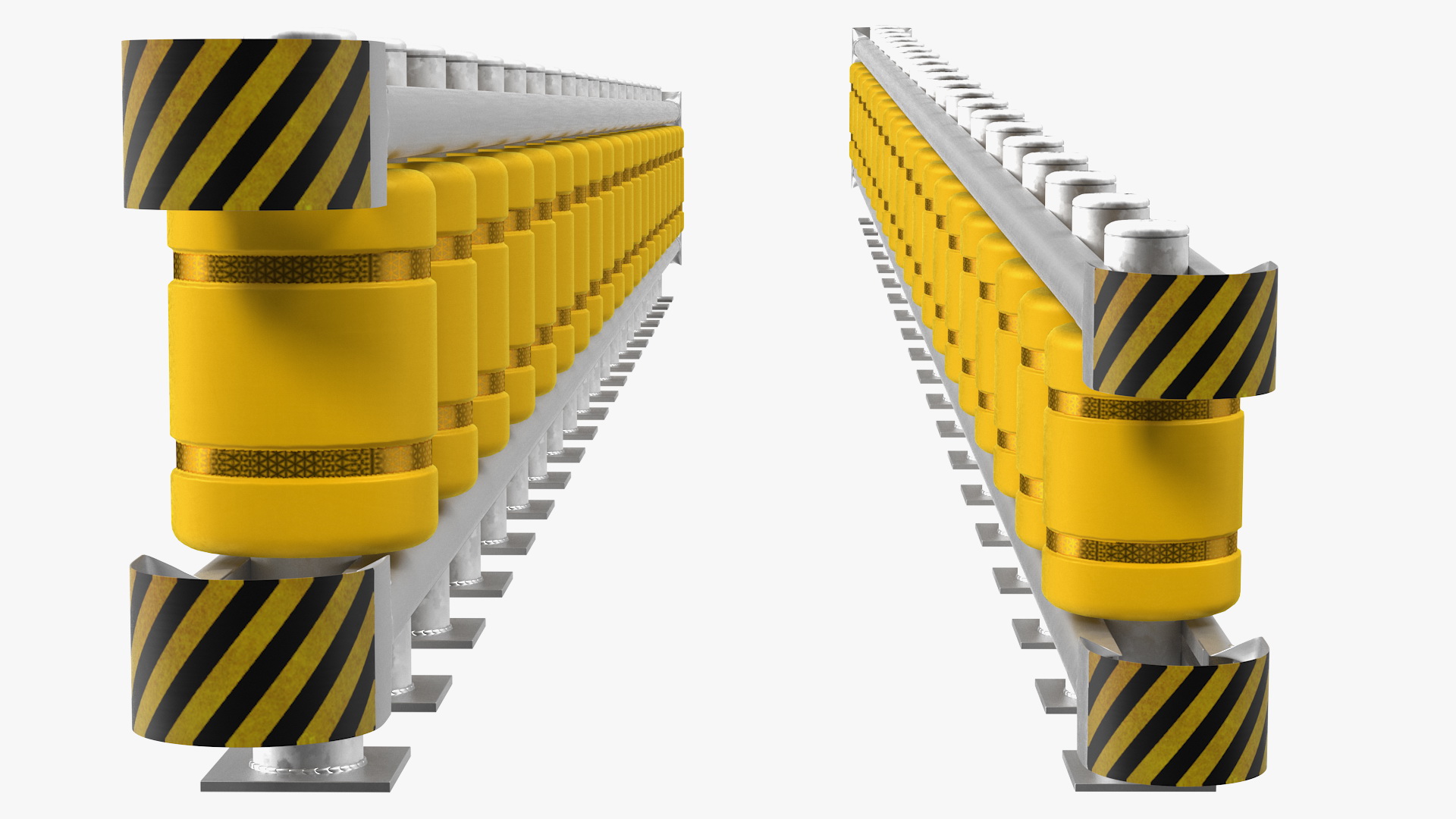 3D Safety Roller Barrier