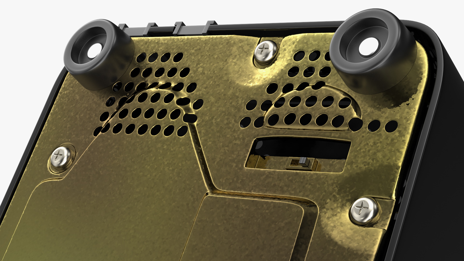 Antique Retro Telephone Off Hook 3D