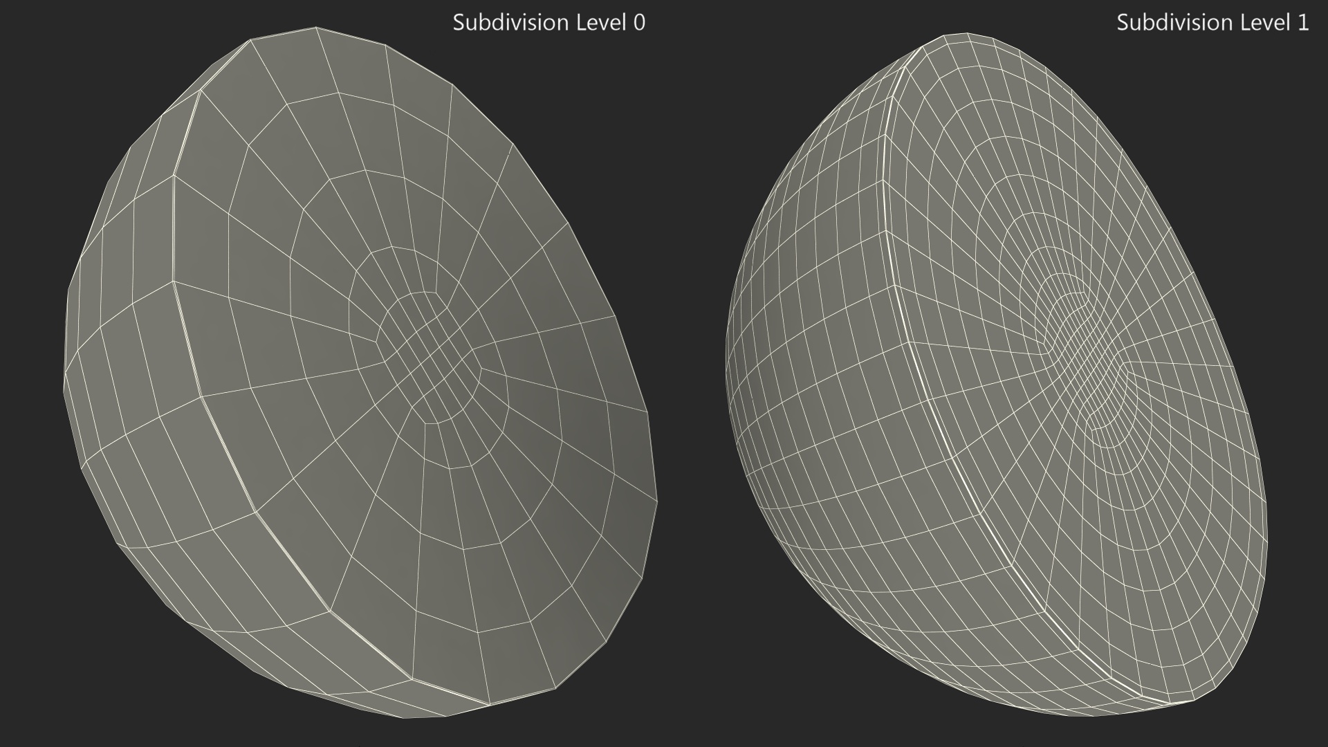 Half of Fresh Watermelon 3D model