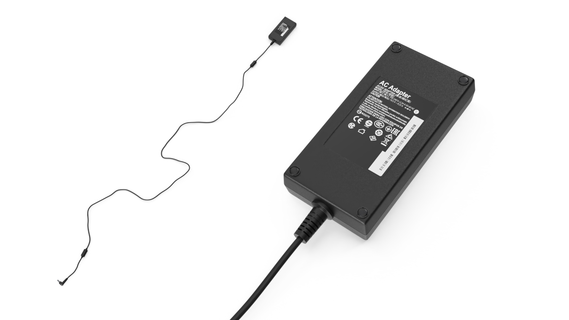 Power supply laptop charger 3D